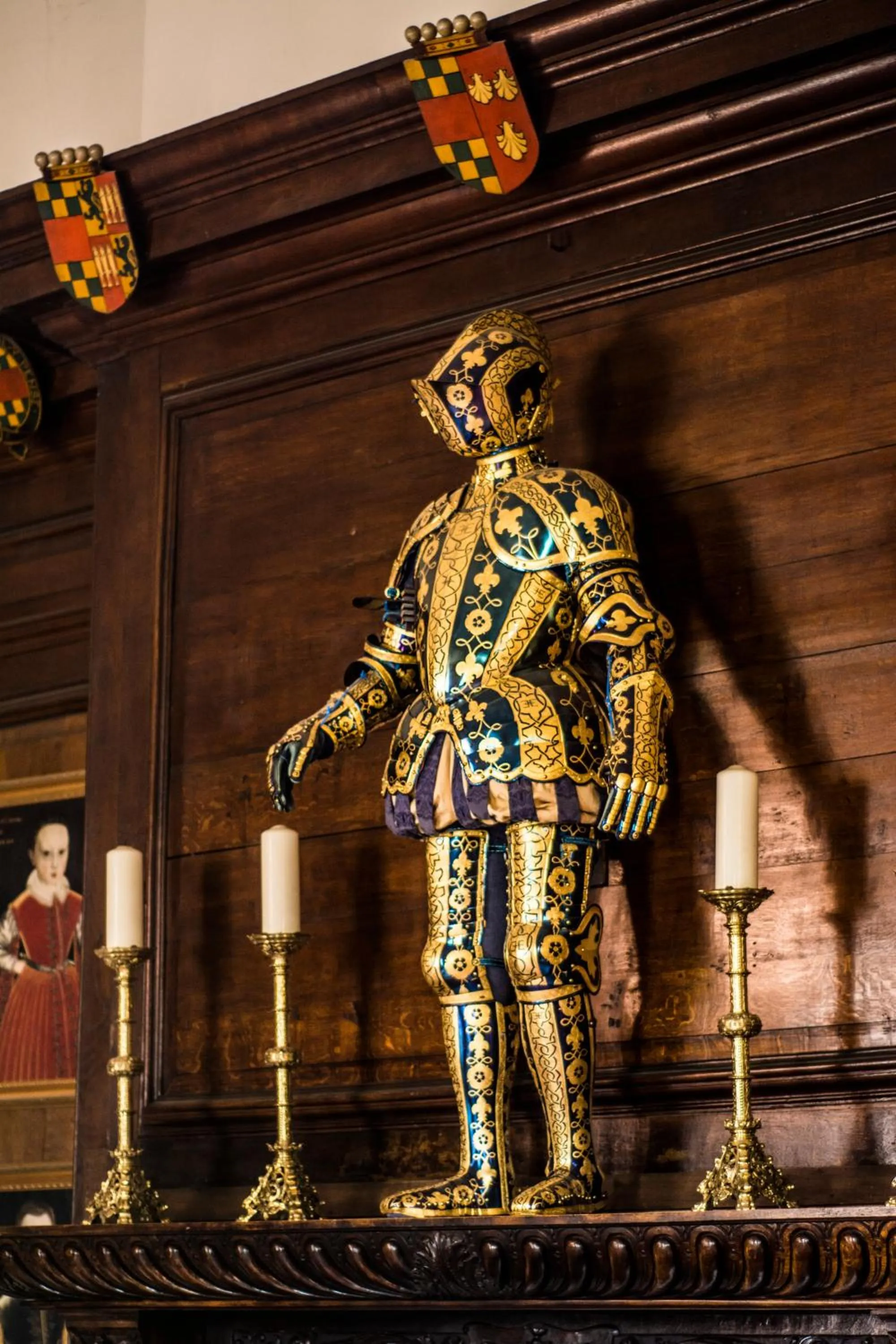Decorative detail in Appleby Castle