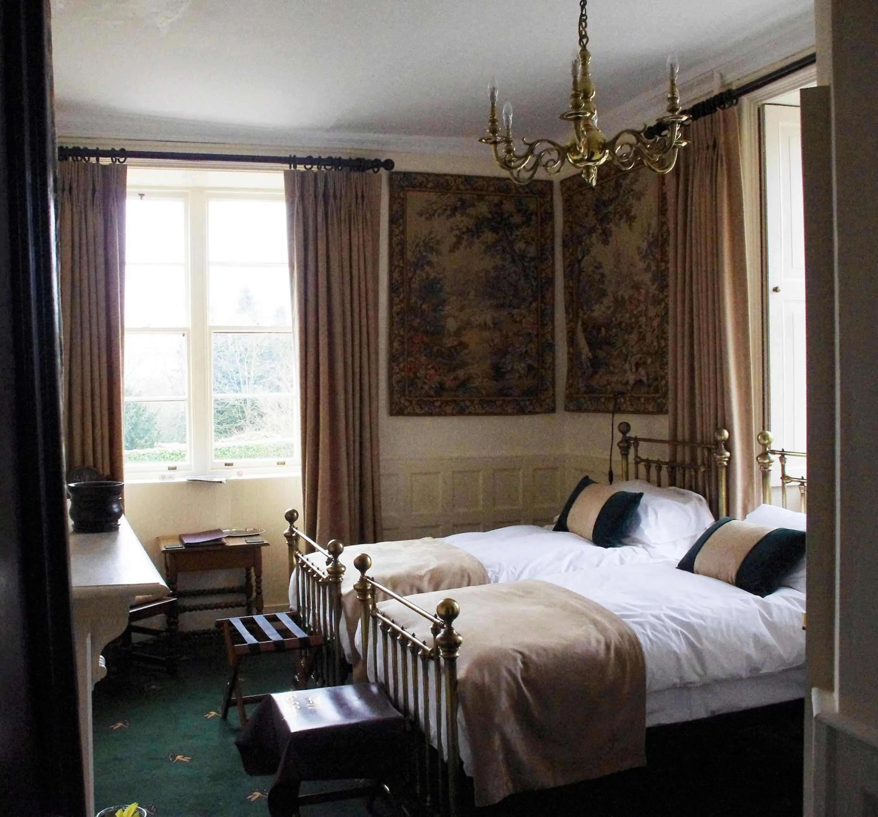 Bedroom, Bed in Appleby Castle