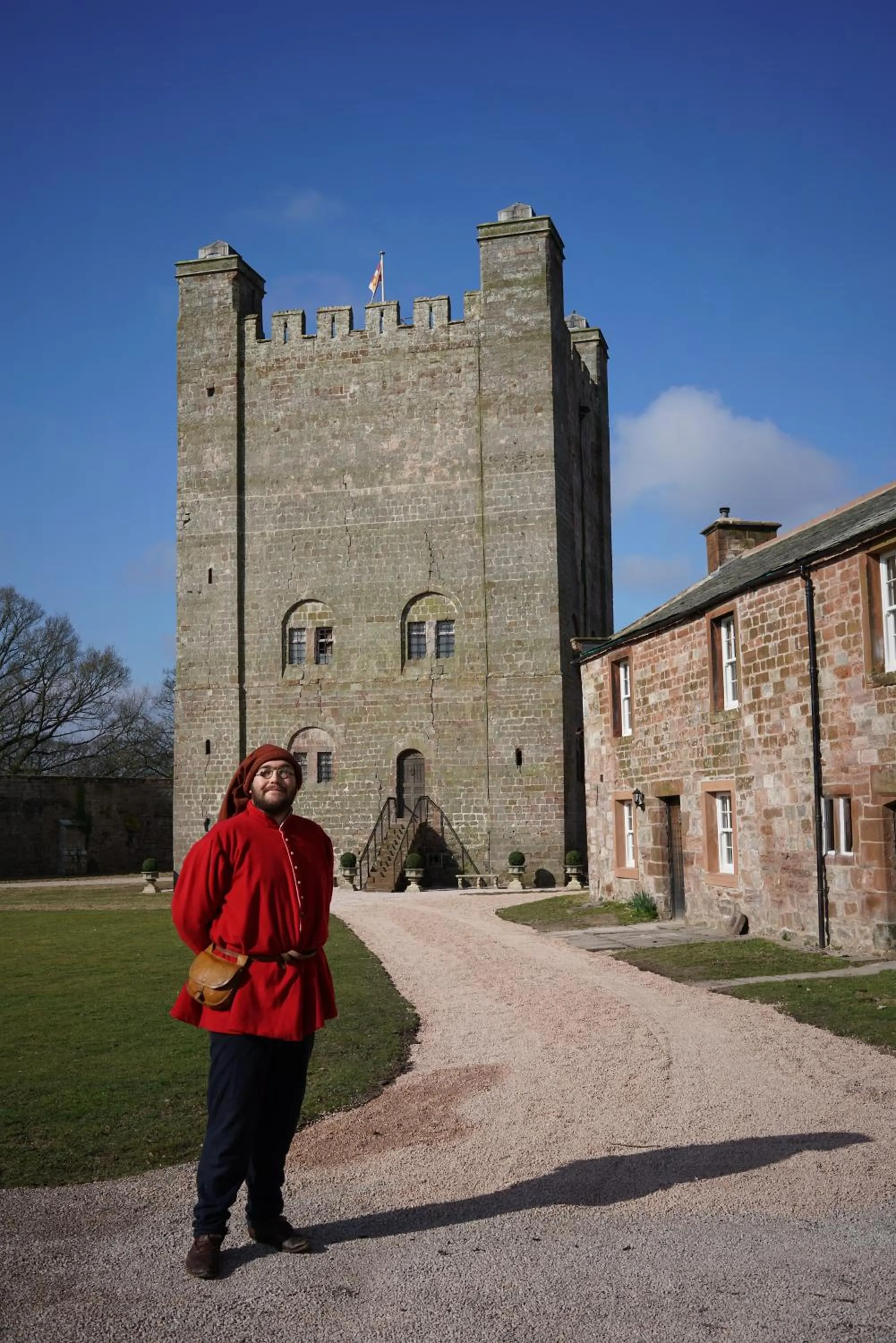 Staff in Appleby Castle
