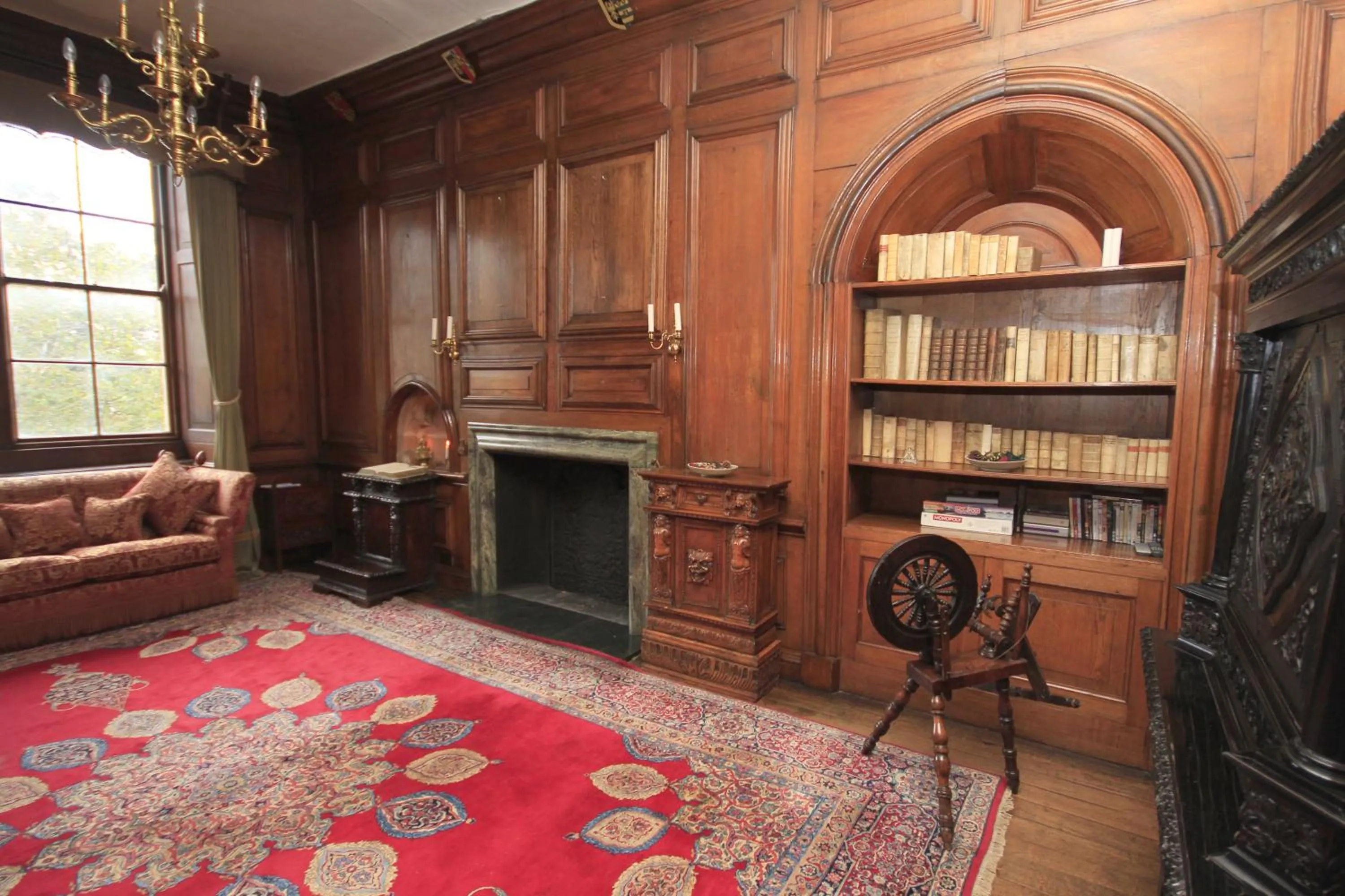 Communal lounge/ TV room in Appleby Castle