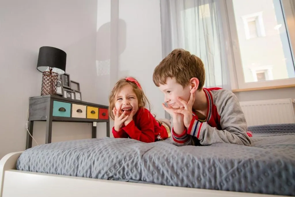 Photo of the whole room, Bed in Apartamenty Rodzinne Plater74