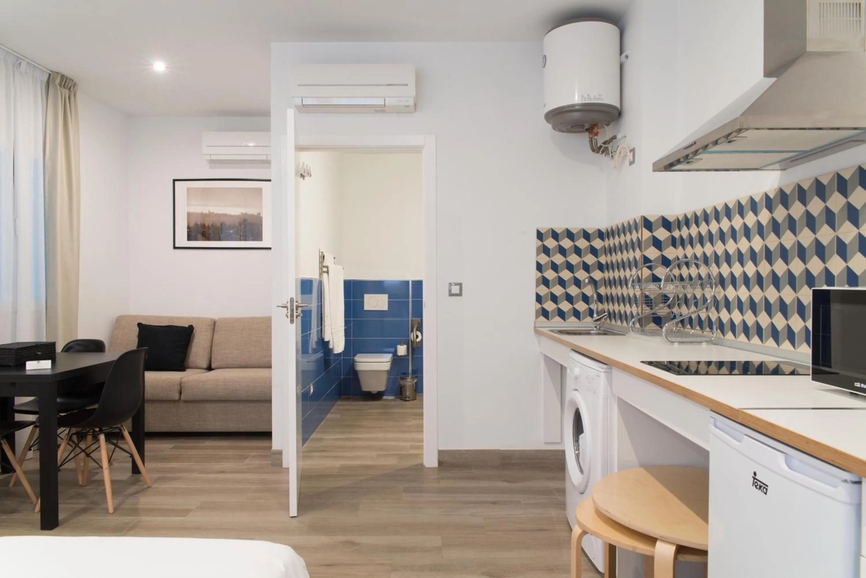 Bathroom in Apartamentos Campo Del Príncipe