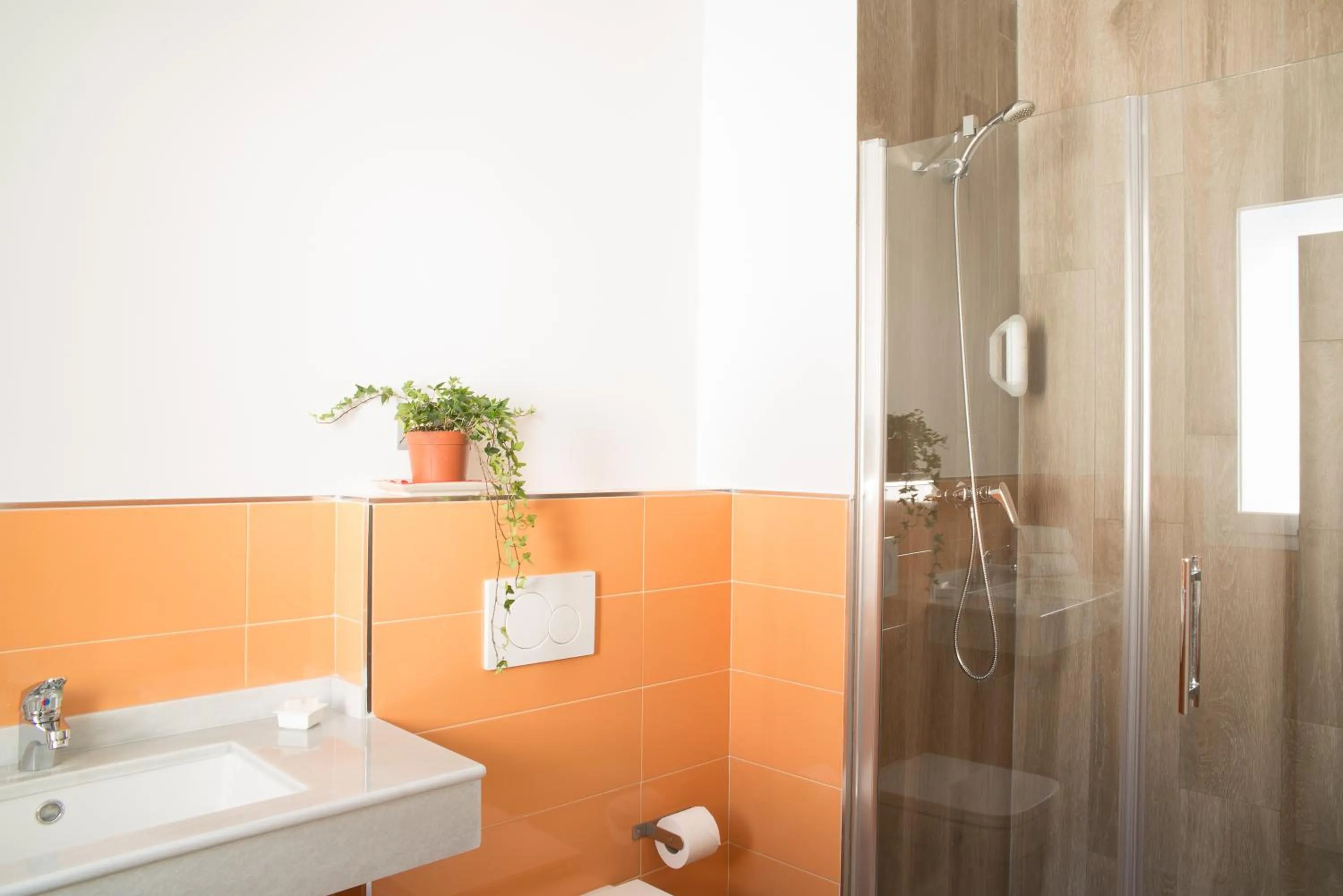 Bathroom in Apartamentos Campo Del Príncipe