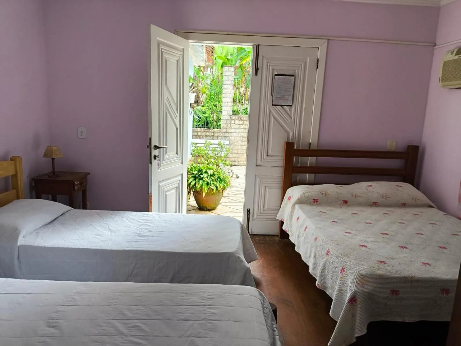 Bed in Pousada D'amoras