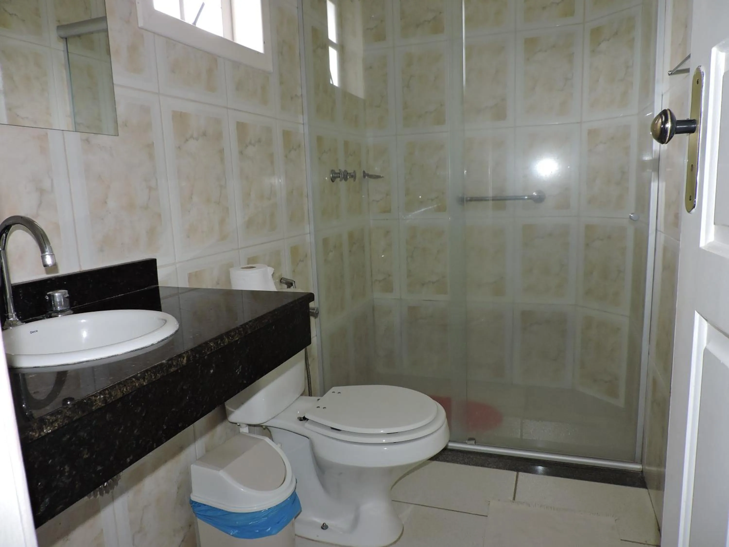 Bathroom in Pousada D'amoras