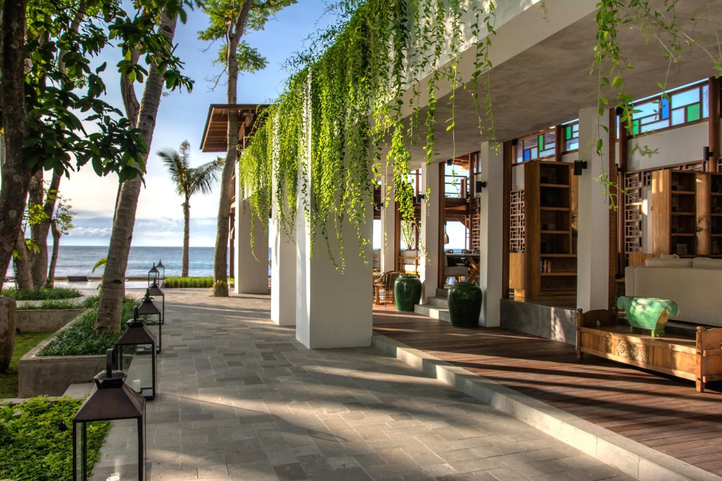 Patio in Jeeva Santai Villas