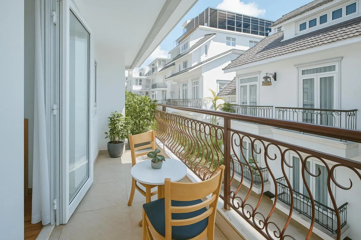 Balcony/Terrace in Tuan Thuy Hotel