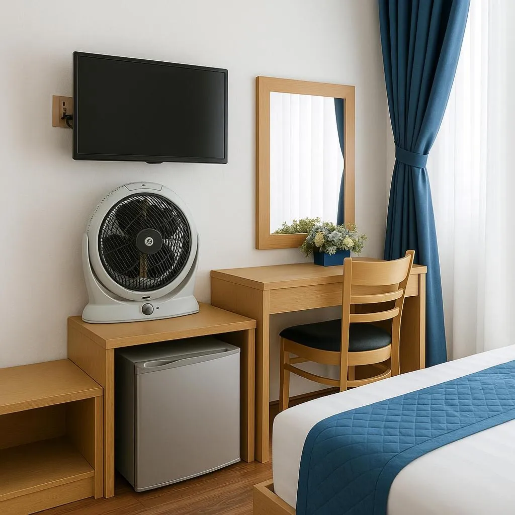 Bed in Tuan Thuy Hotel