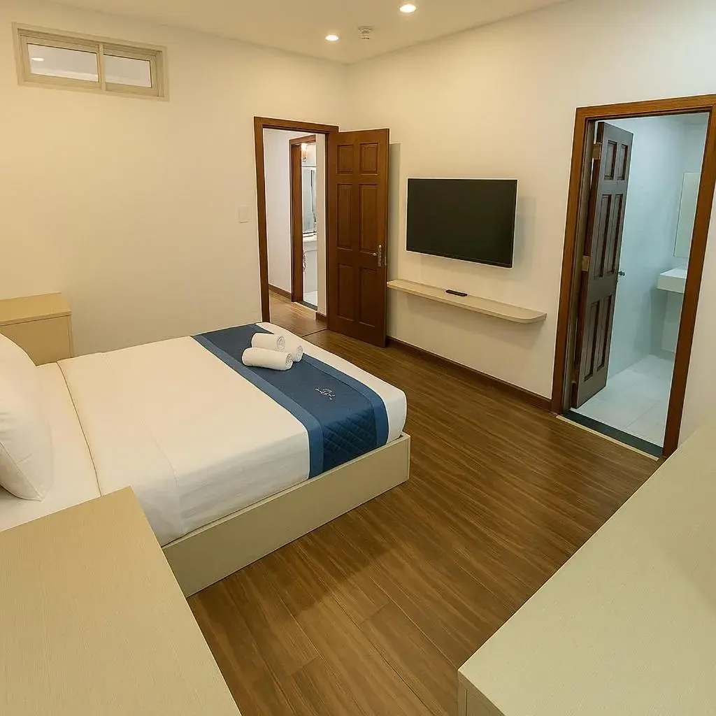 Bedroom, Bed in Tuan Thuy Hotel Bedroom, Bed in Tuan Thuy Hotel