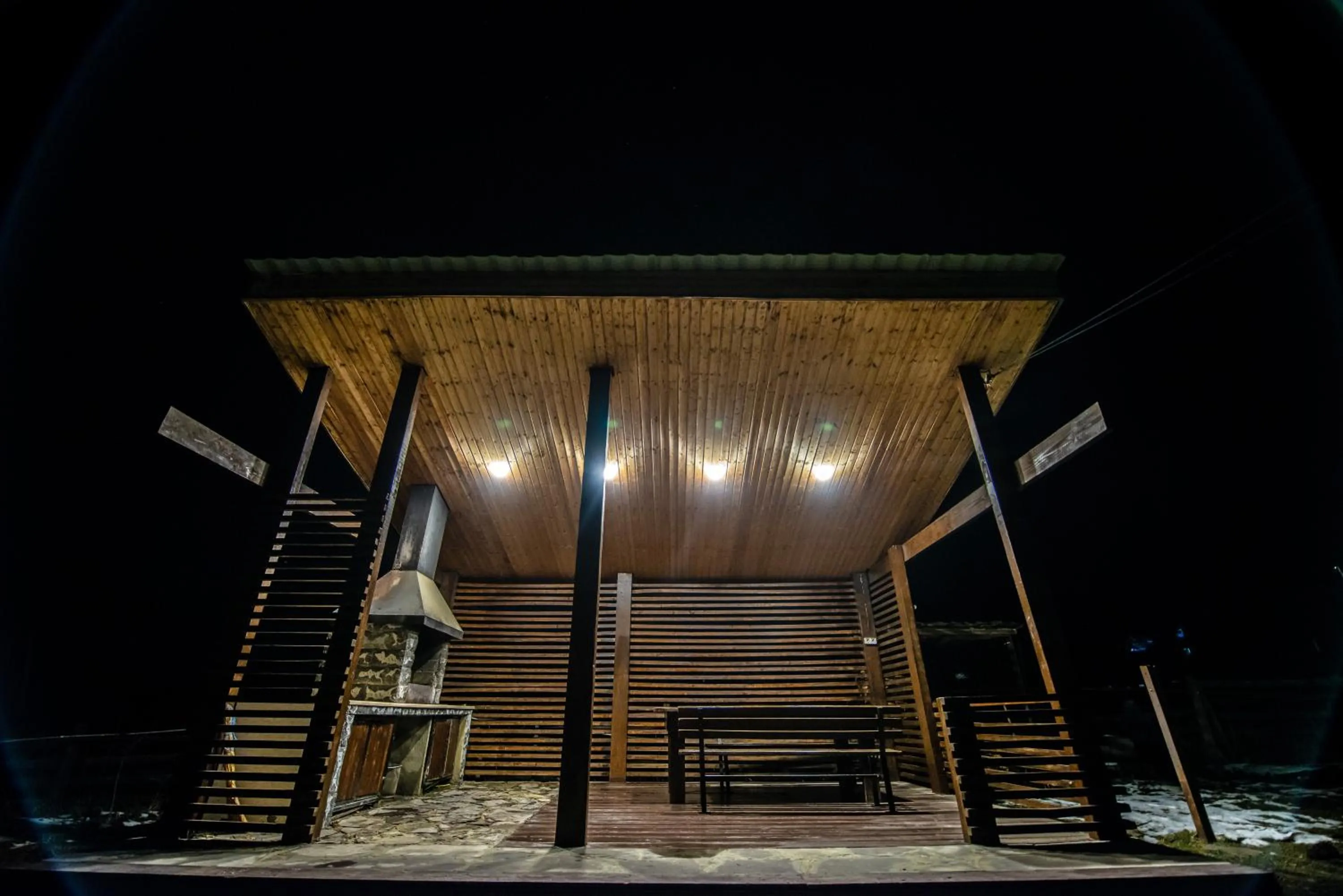 Night in Villa Garden