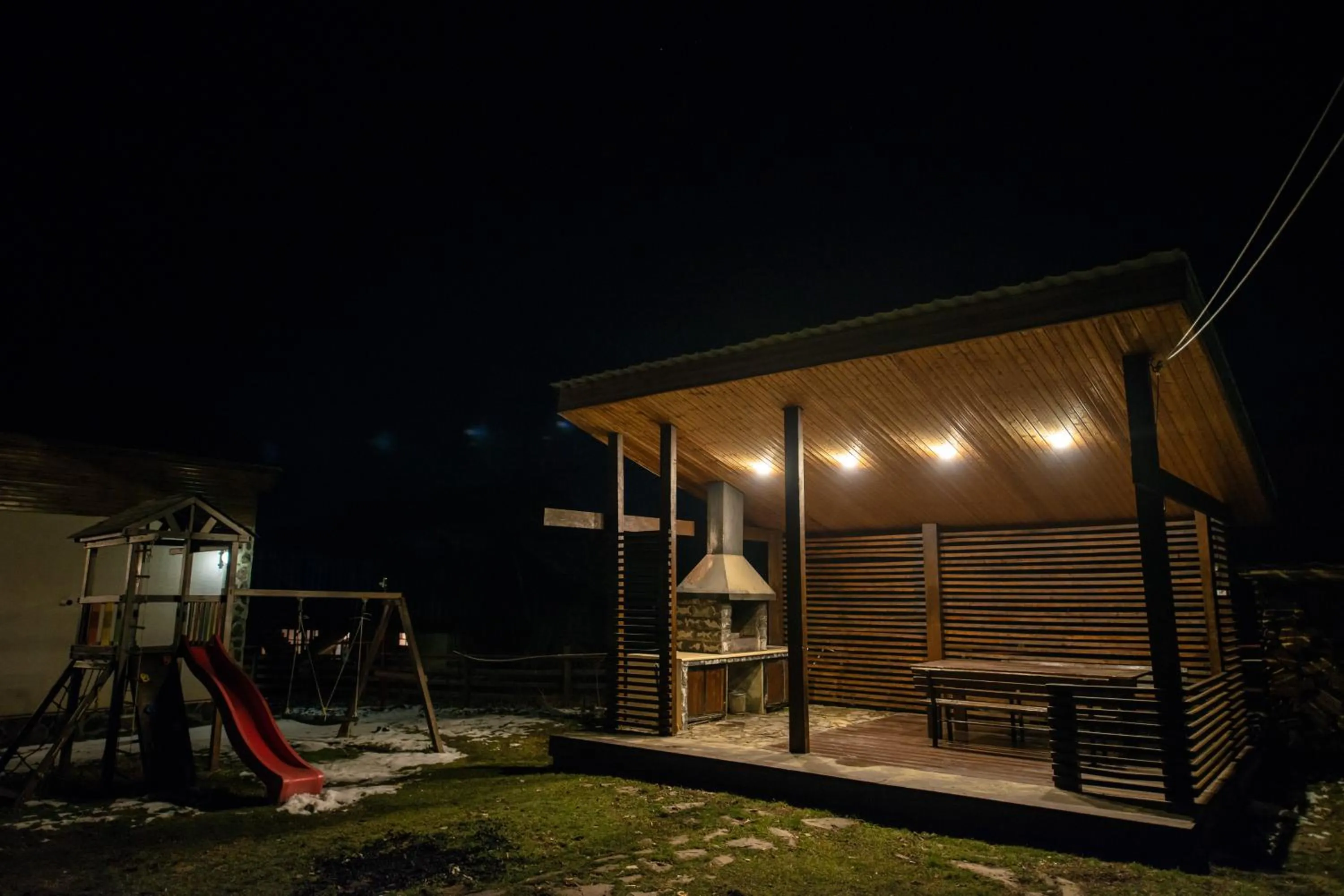 Night in Villa Garden