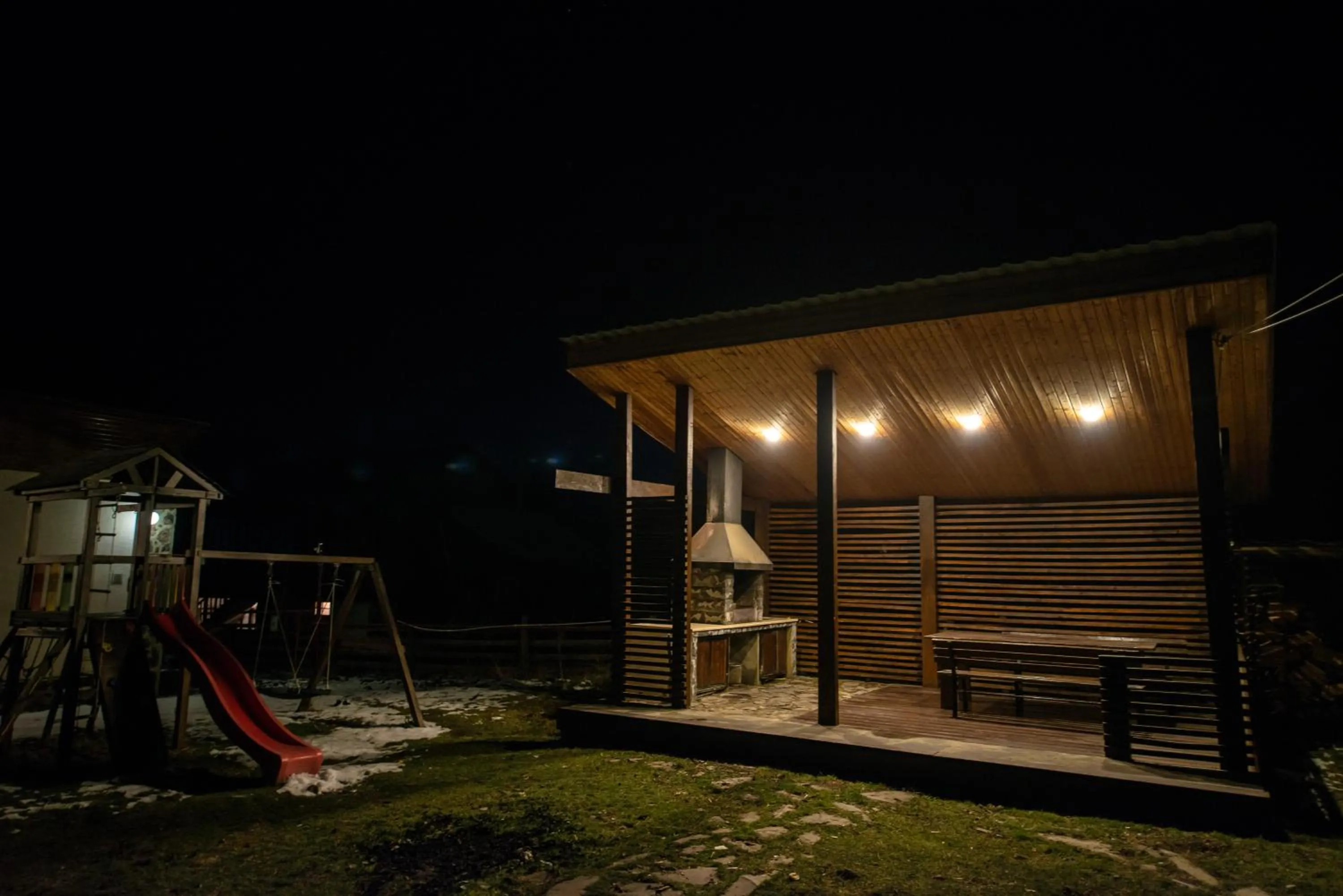 Night in Villa Garden