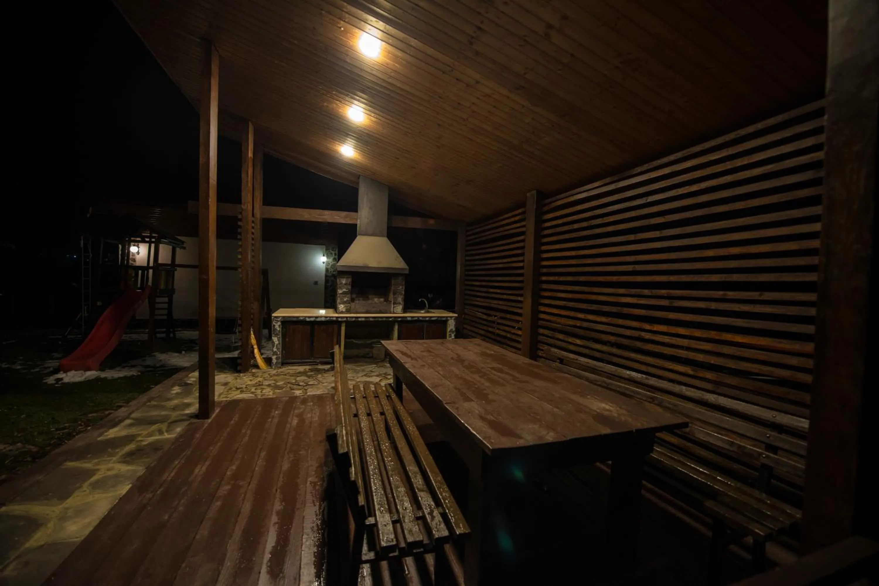 Night in Villa Garden