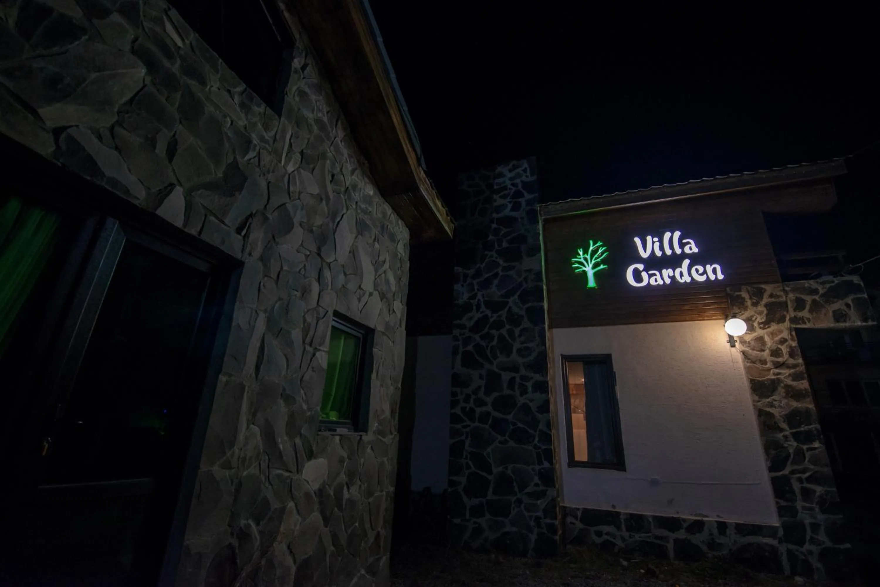 Night in Villa Garden