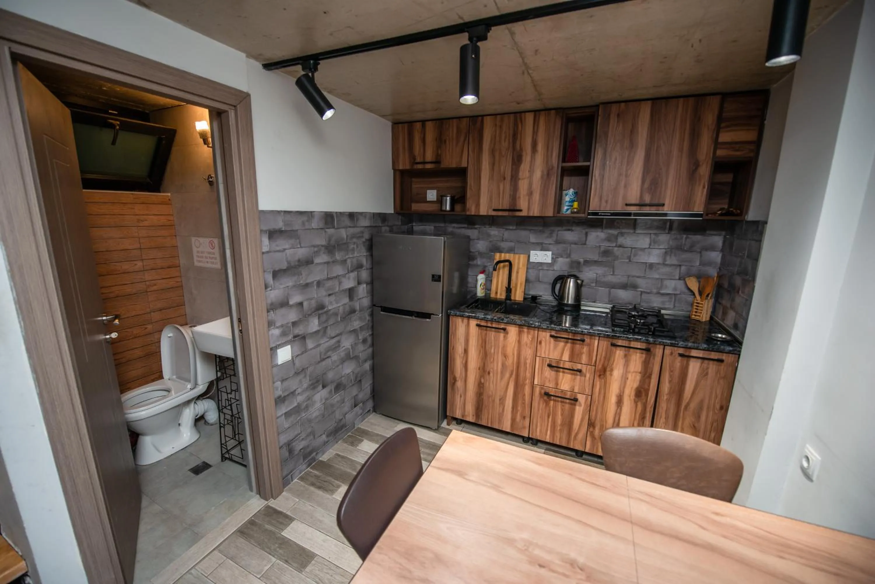 Kitchen or kitchenette in Villa Garden