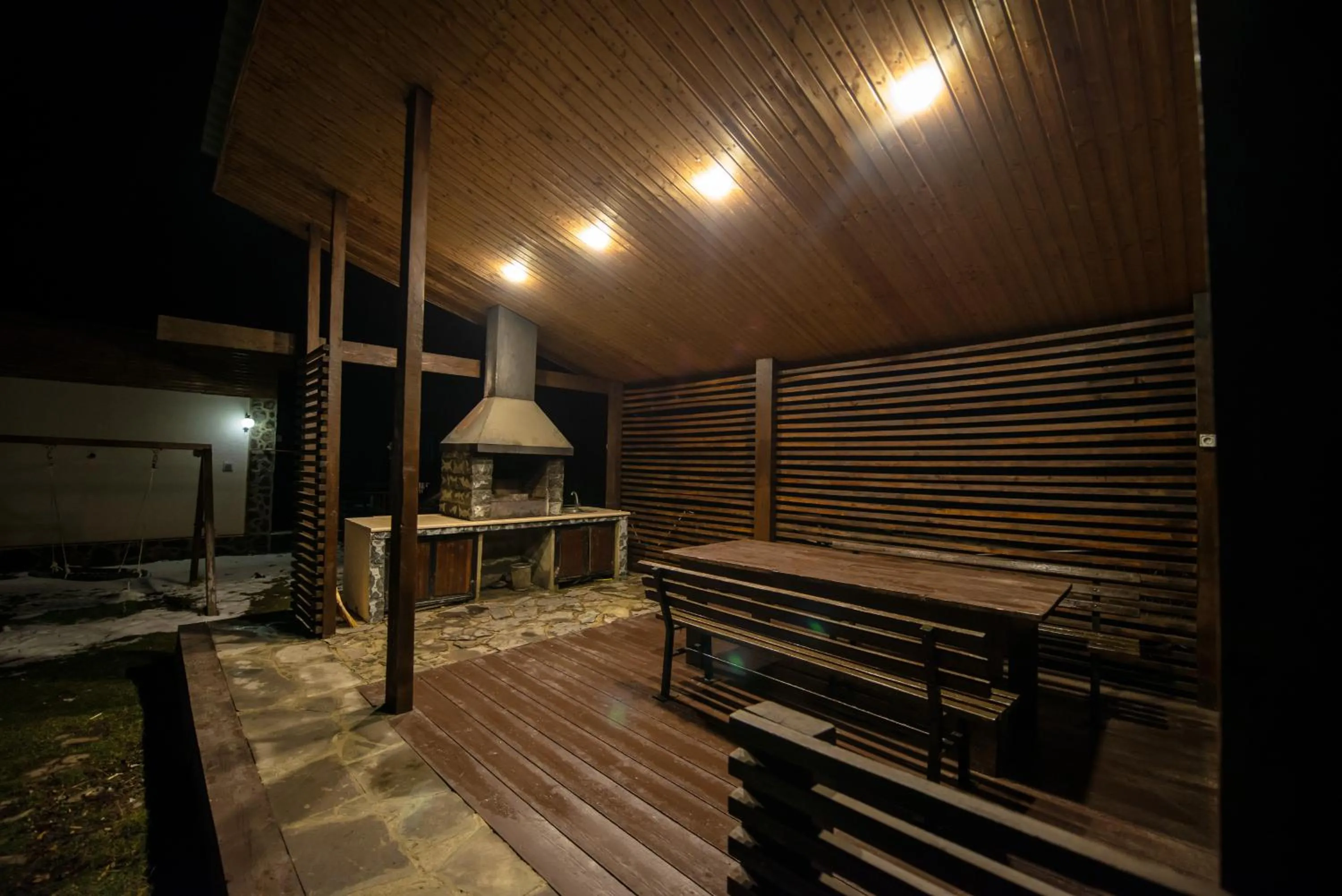 Night in Villa Garden
