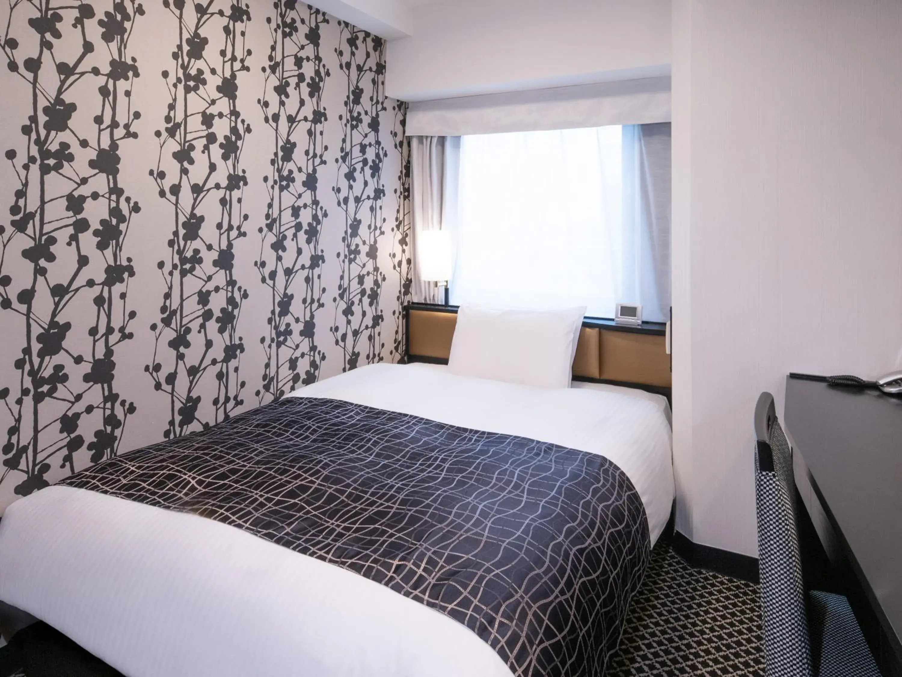 Bed in APA Hotel Sugamo Ekimae Bed in APA Hotel Sugamo Ekimae