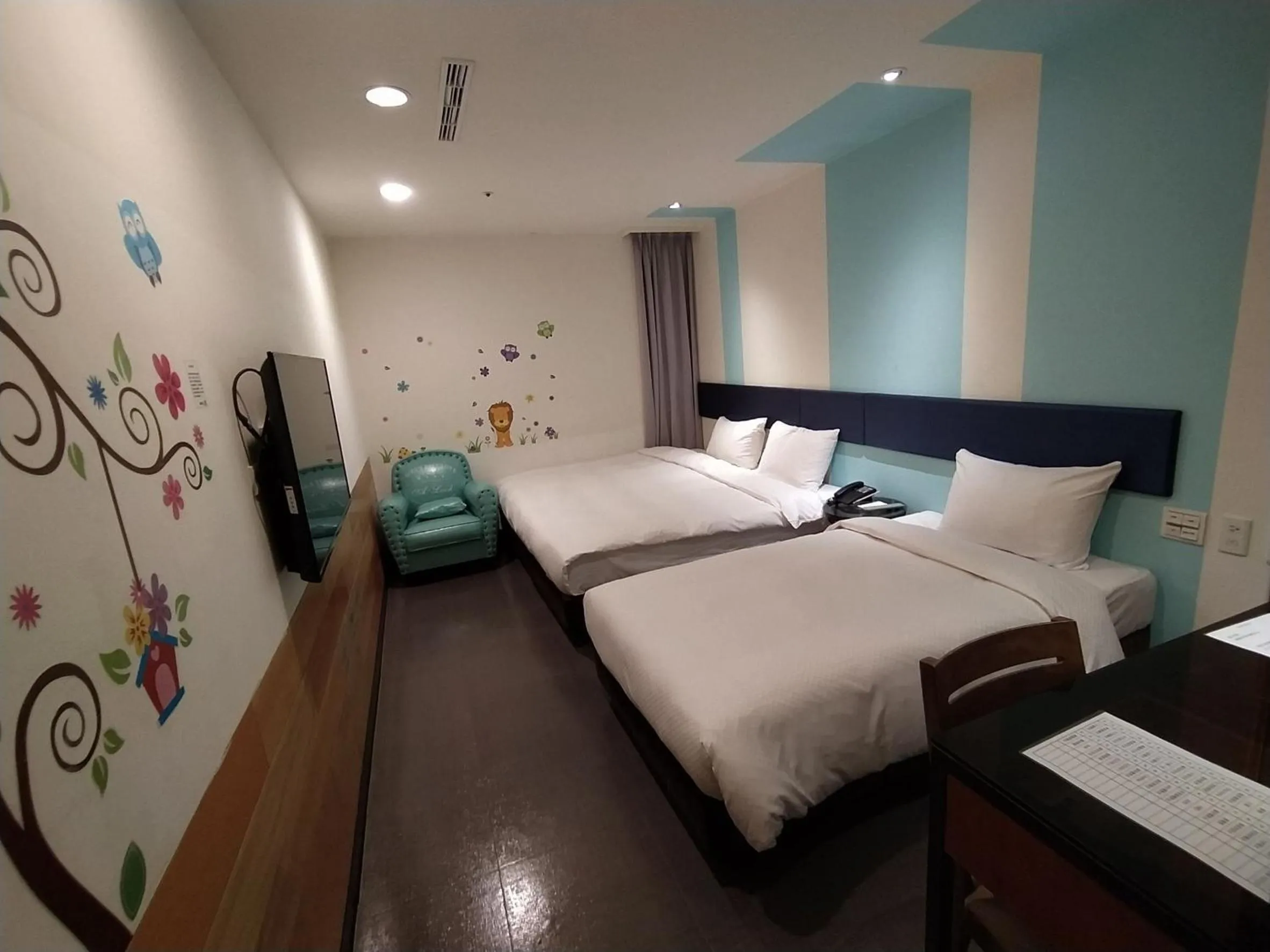 Bed in Hotel J Taoyuan