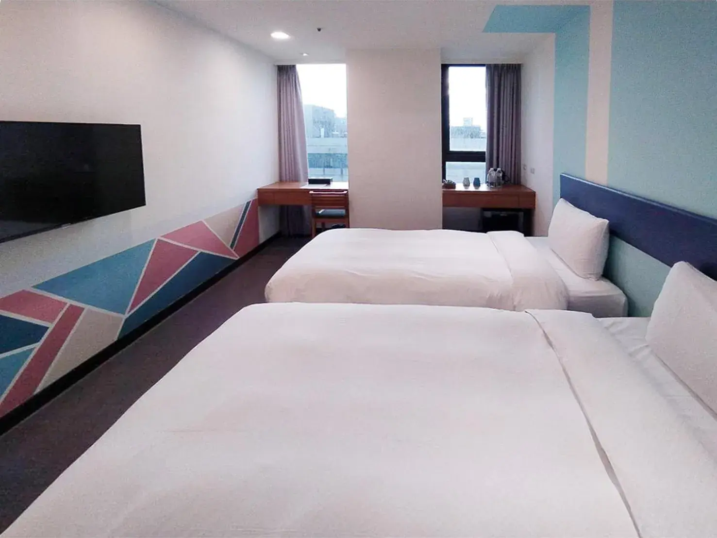 Bed in Hotel J Taoyuan