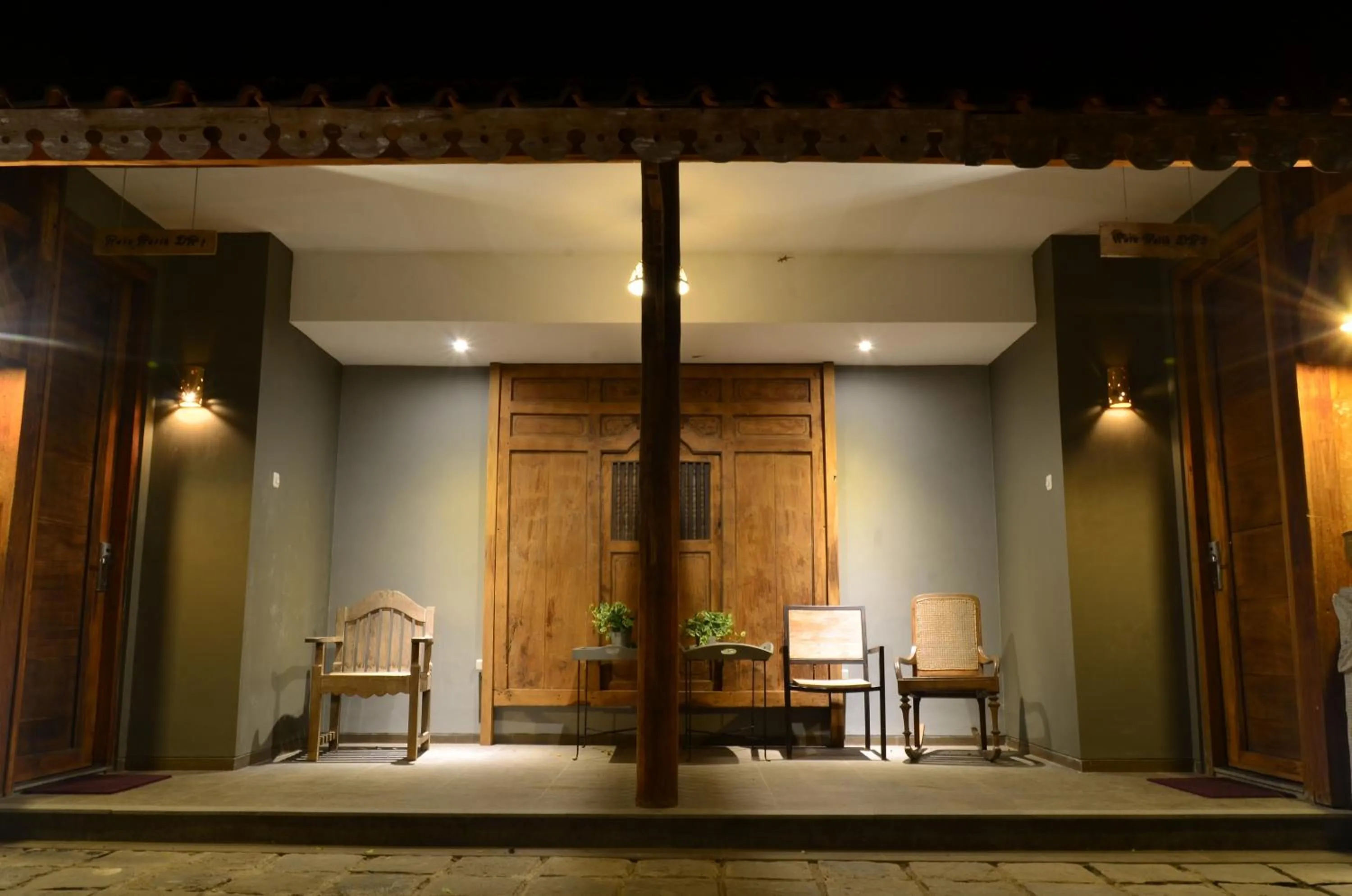 Decorative detail in WARISAN Heritage Boutique Hotel