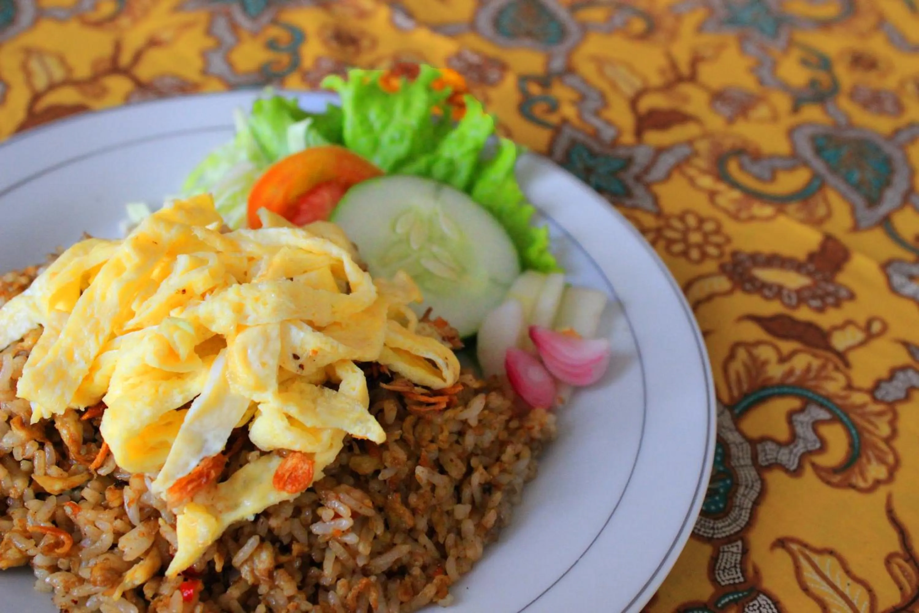 Food close-up in WARISAN Heritage Boutique Hotel