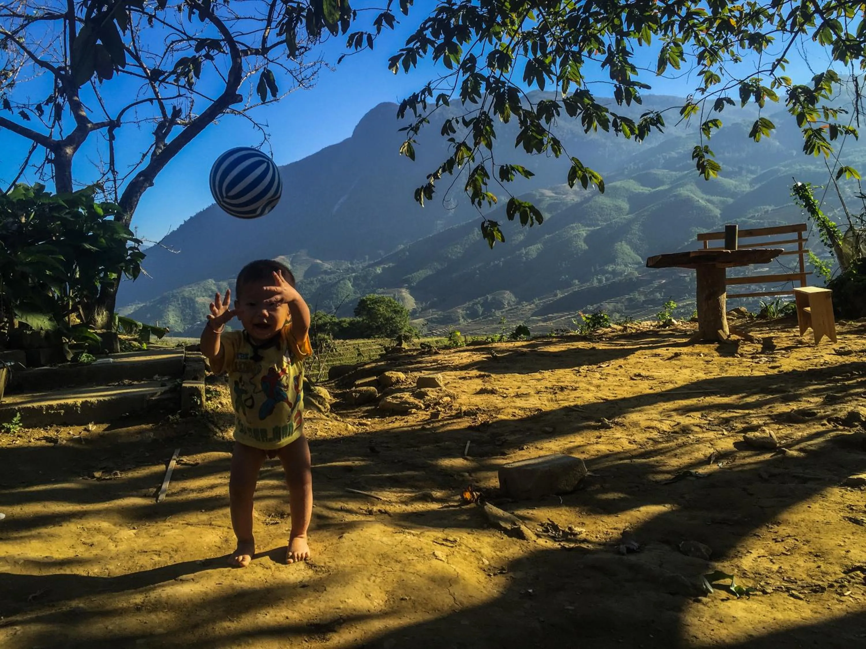 Mountain view in Mekhoo & Zizi Sapa Homestay