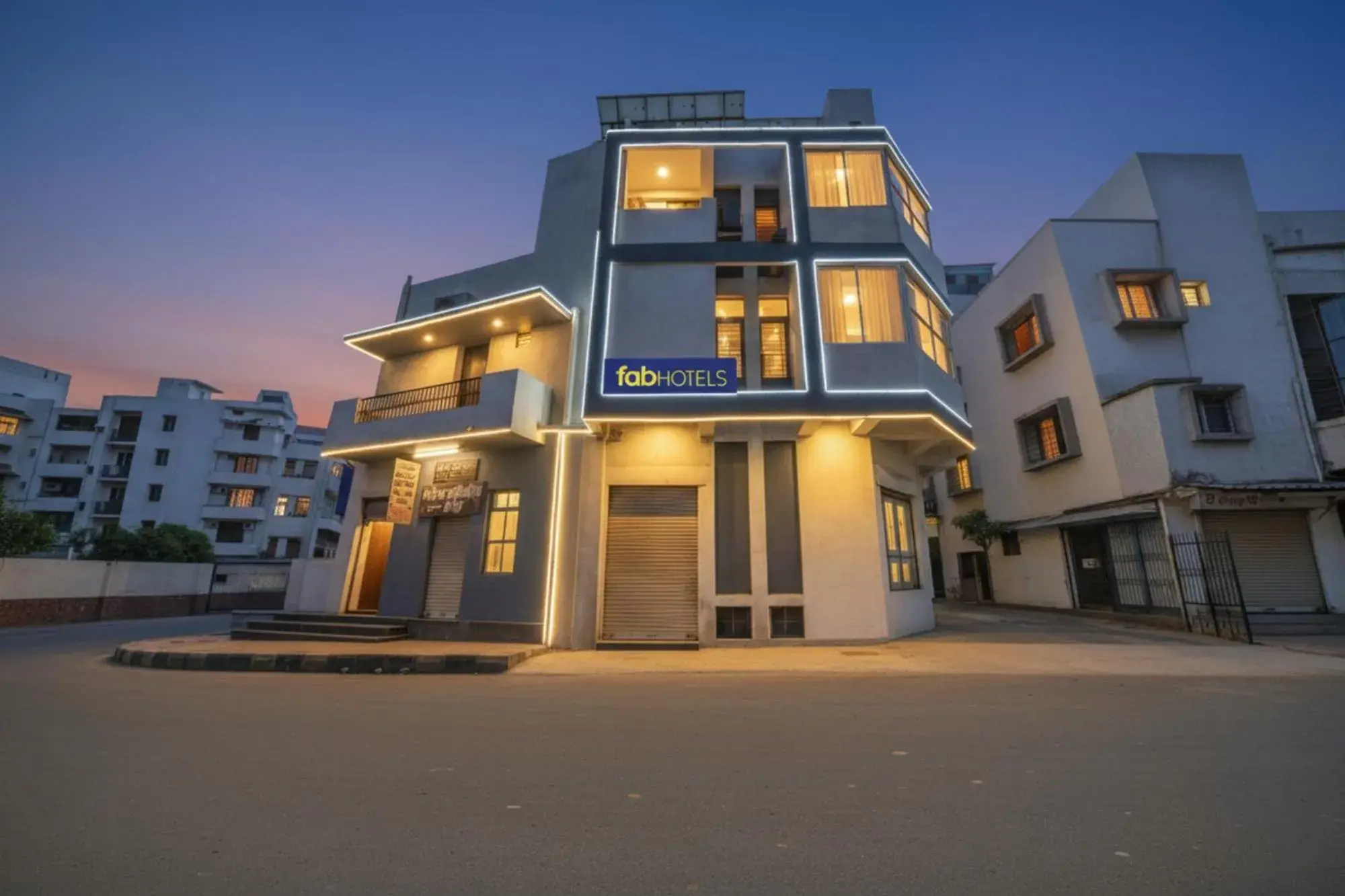 Facade/entrance in FabHotel SK Facade/entrance in FabHotel SK