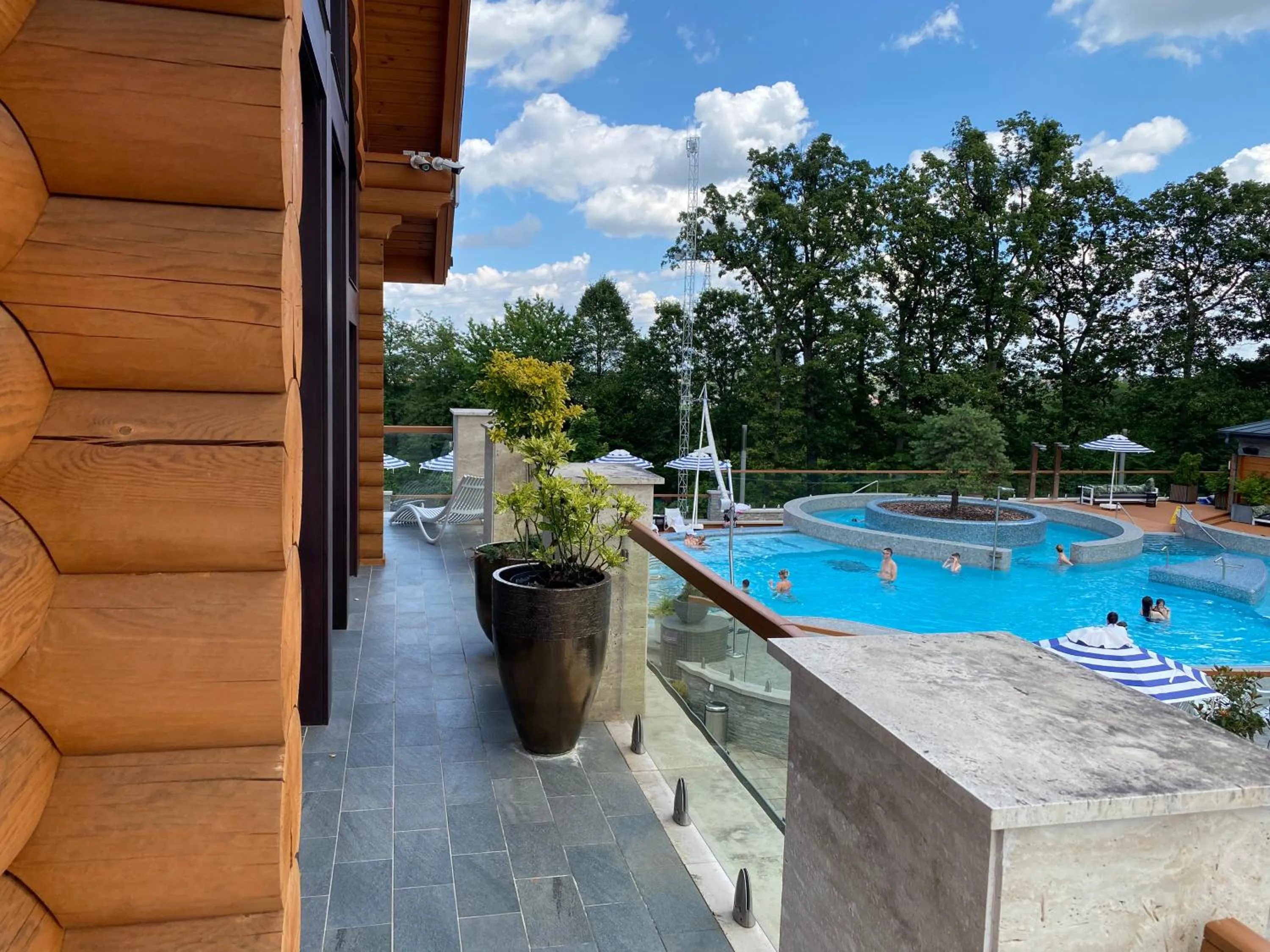 Pool view in Avalon Resort & SPA