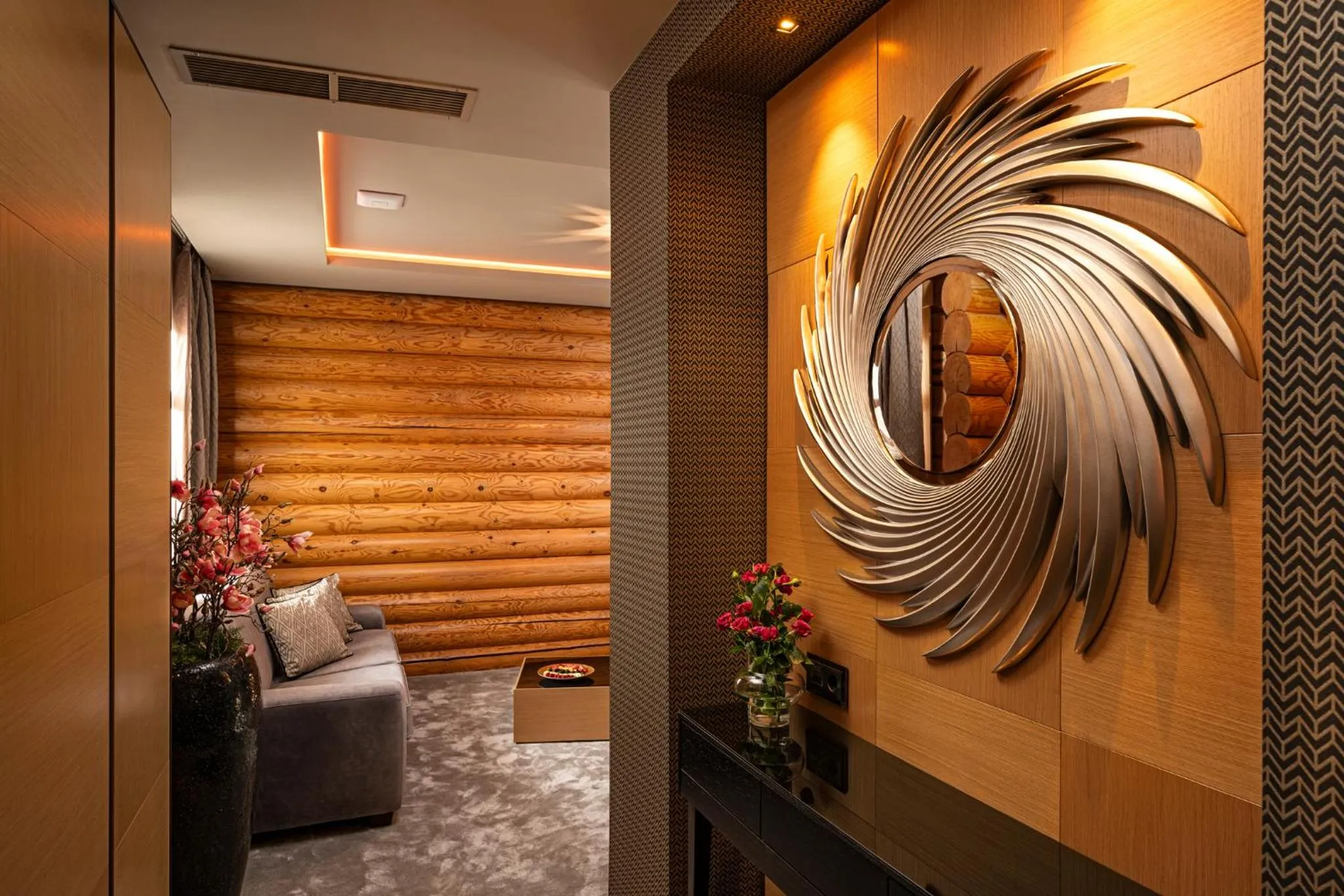 Living room in Avalon Resort & SPA