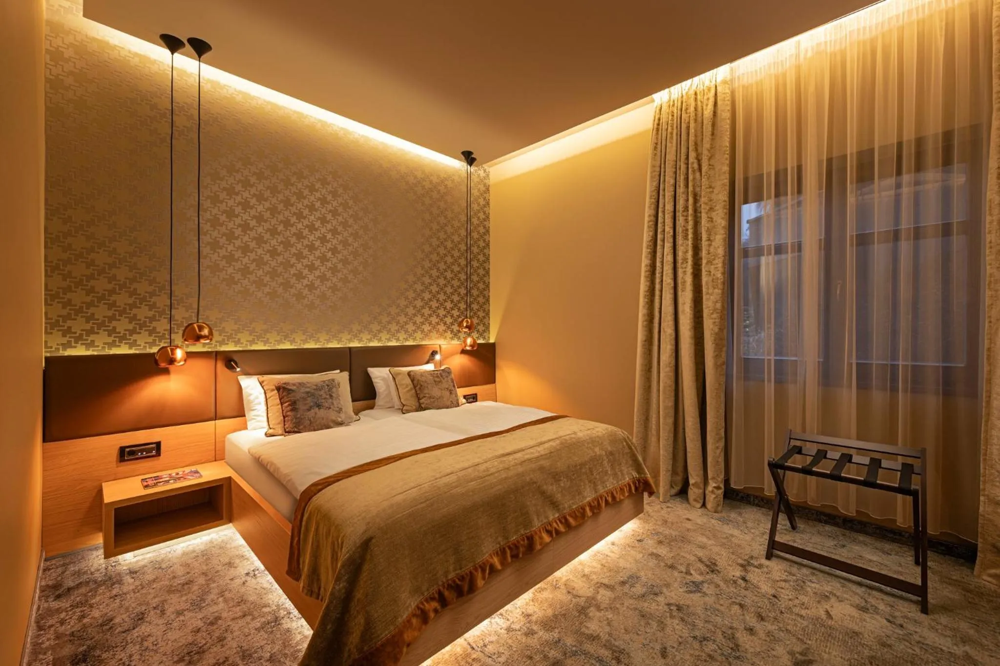 Bedroom, Bed in Avalon Resort & SPA