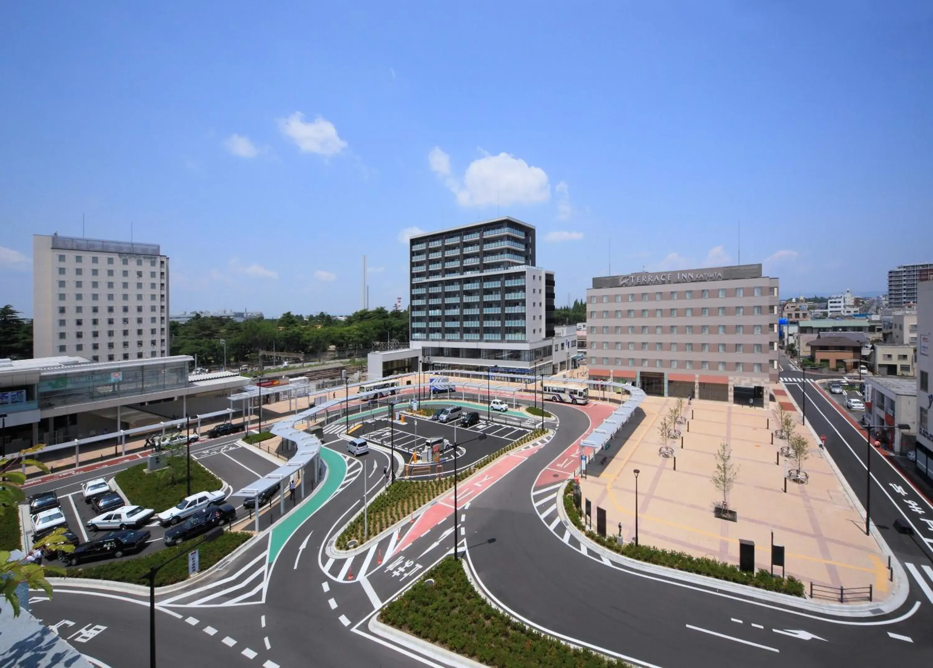 Facade/entrance in Terrace Inn Katsuta Facade/entrance in Terrace Inn Katsuta