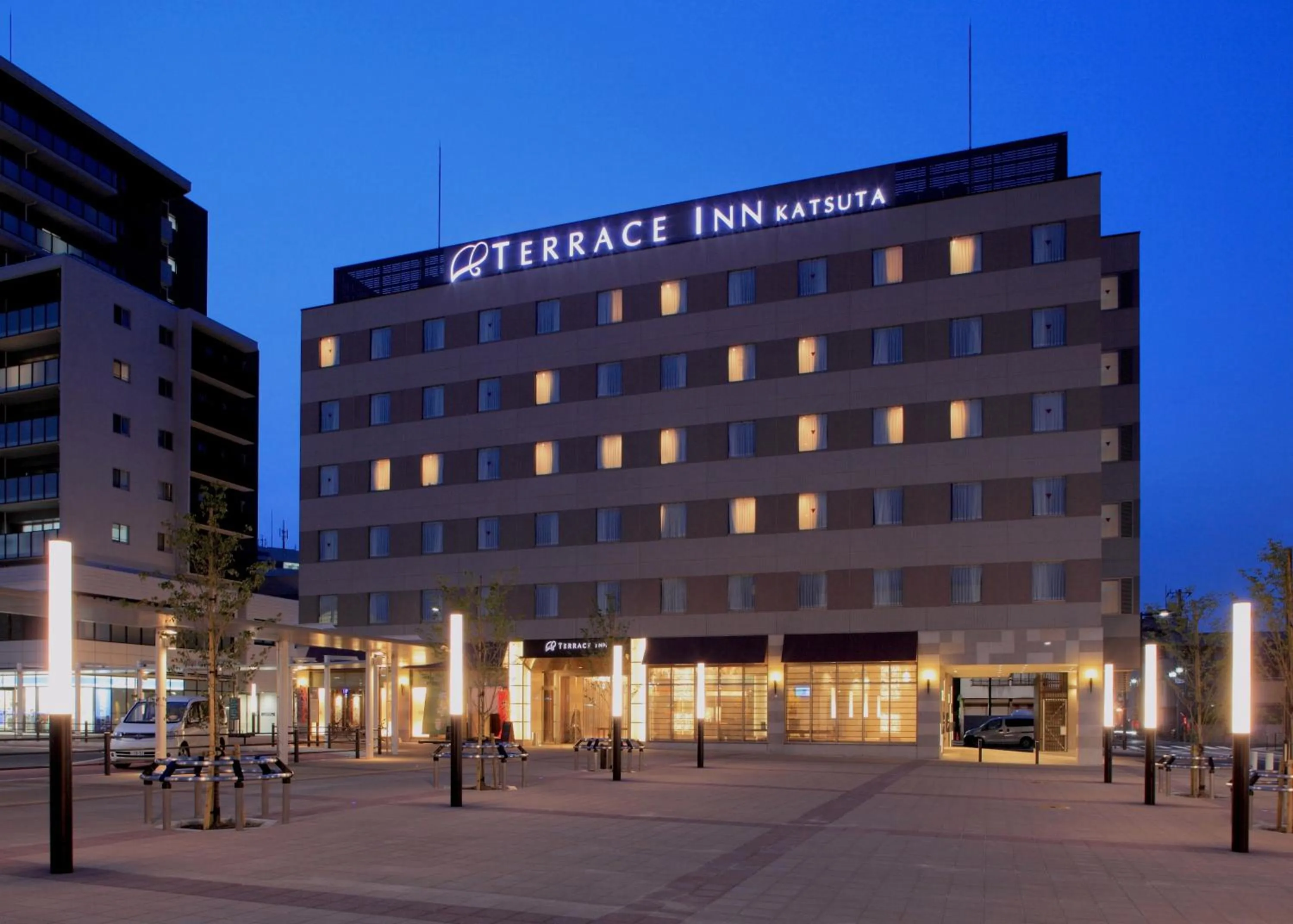 Facade/entrance in Terrace Inn Katsuta