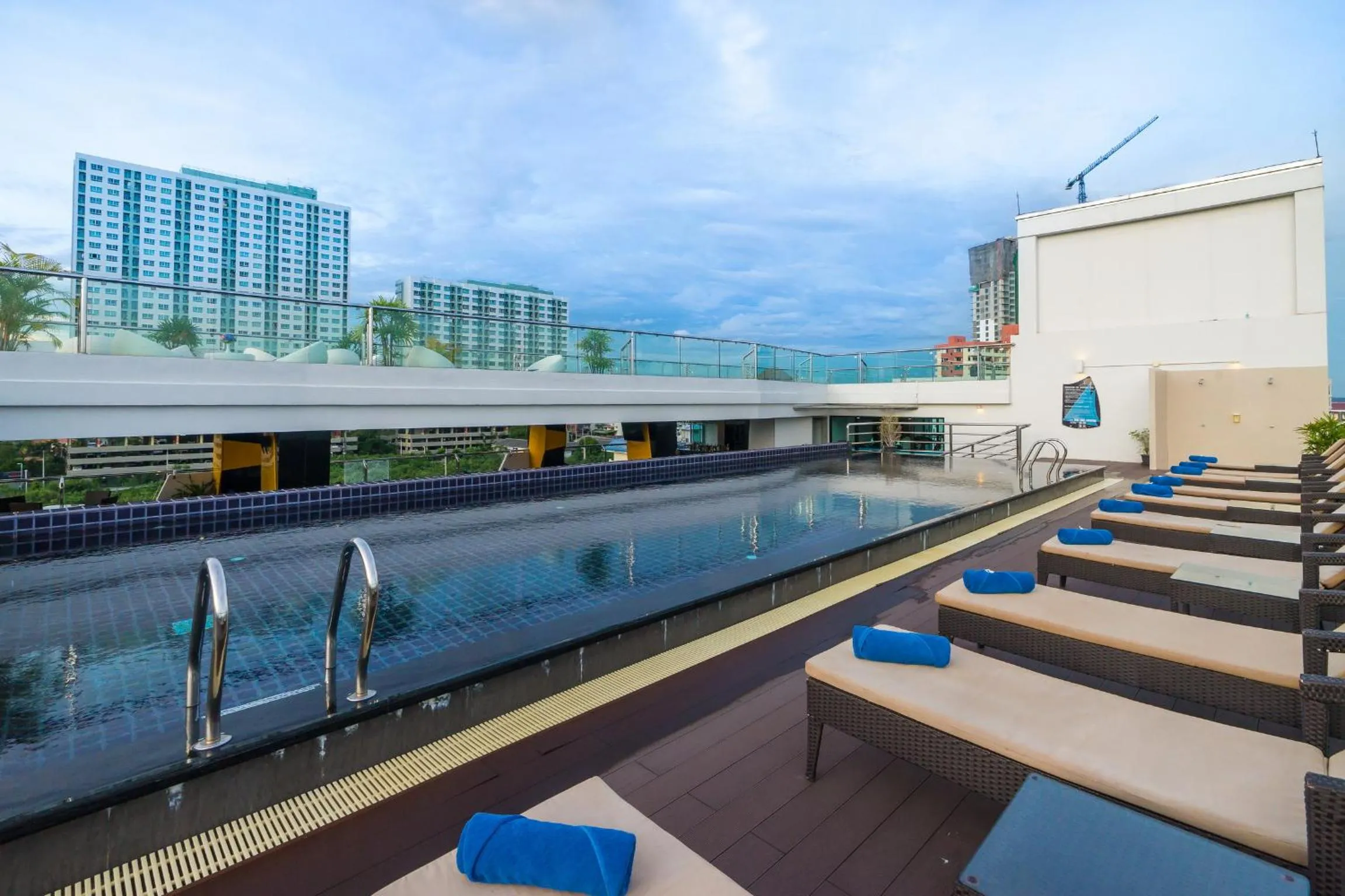 Bird's eye view in Blue Boat Hotel JC