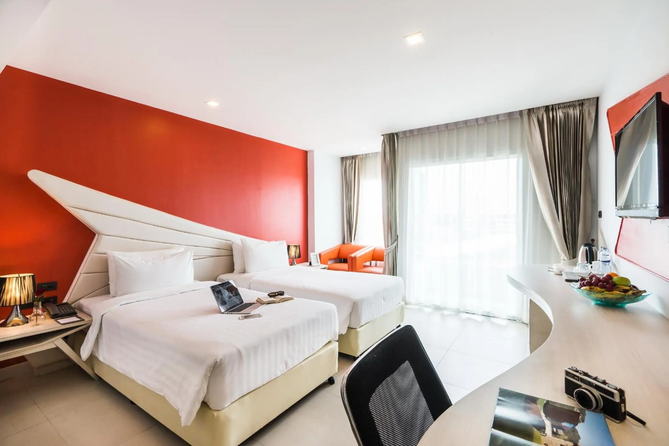 Day, Bed in Blue Boat Hotel JC