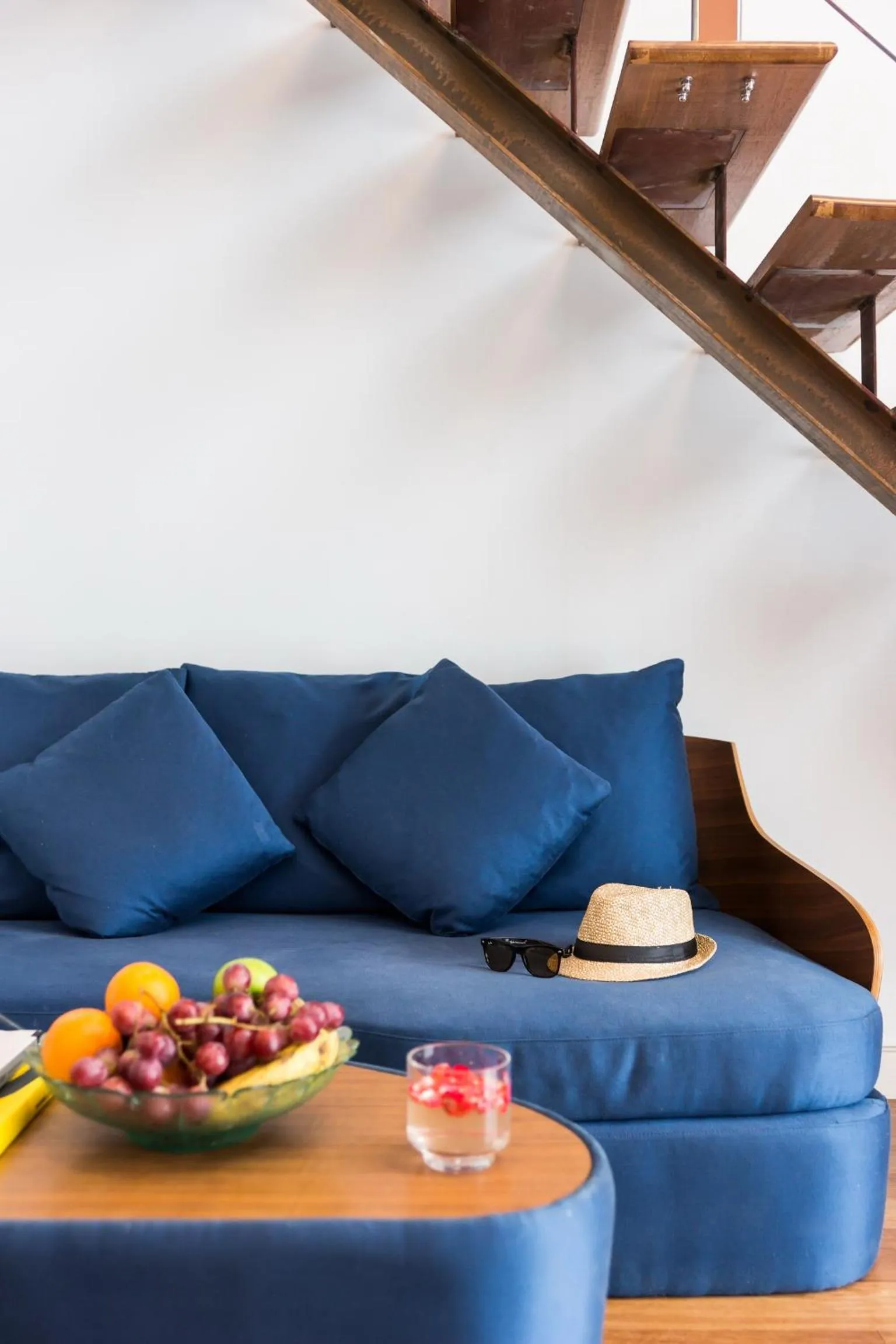 Seating area in Blue Boat Hotel JC