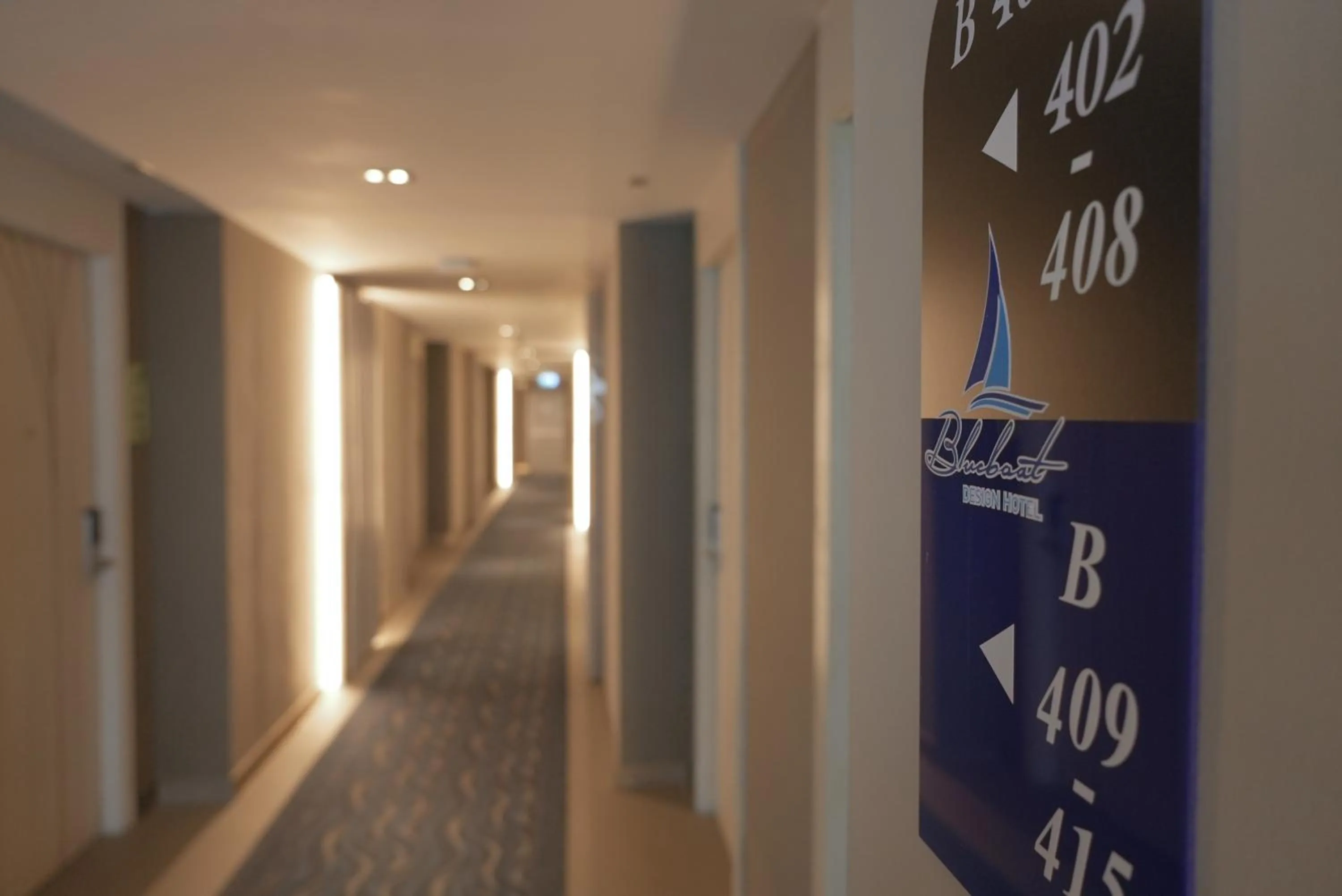 Floor plan in Blue Boat Hotel JC