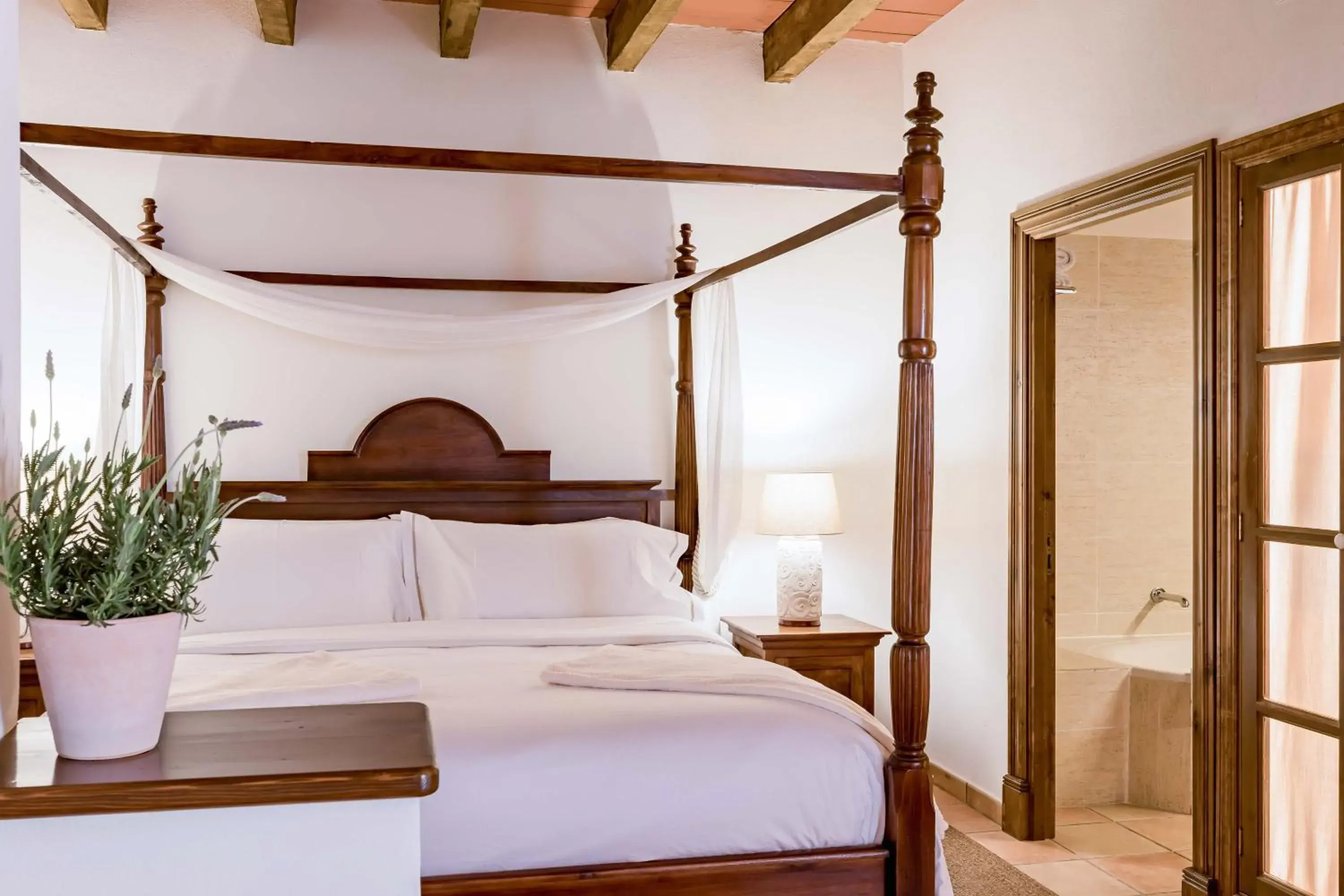 Bed in Finca Ratxo Hotel, member of Melia Collection Bed in Finca Ratxo Hotel, member of Melia Collection