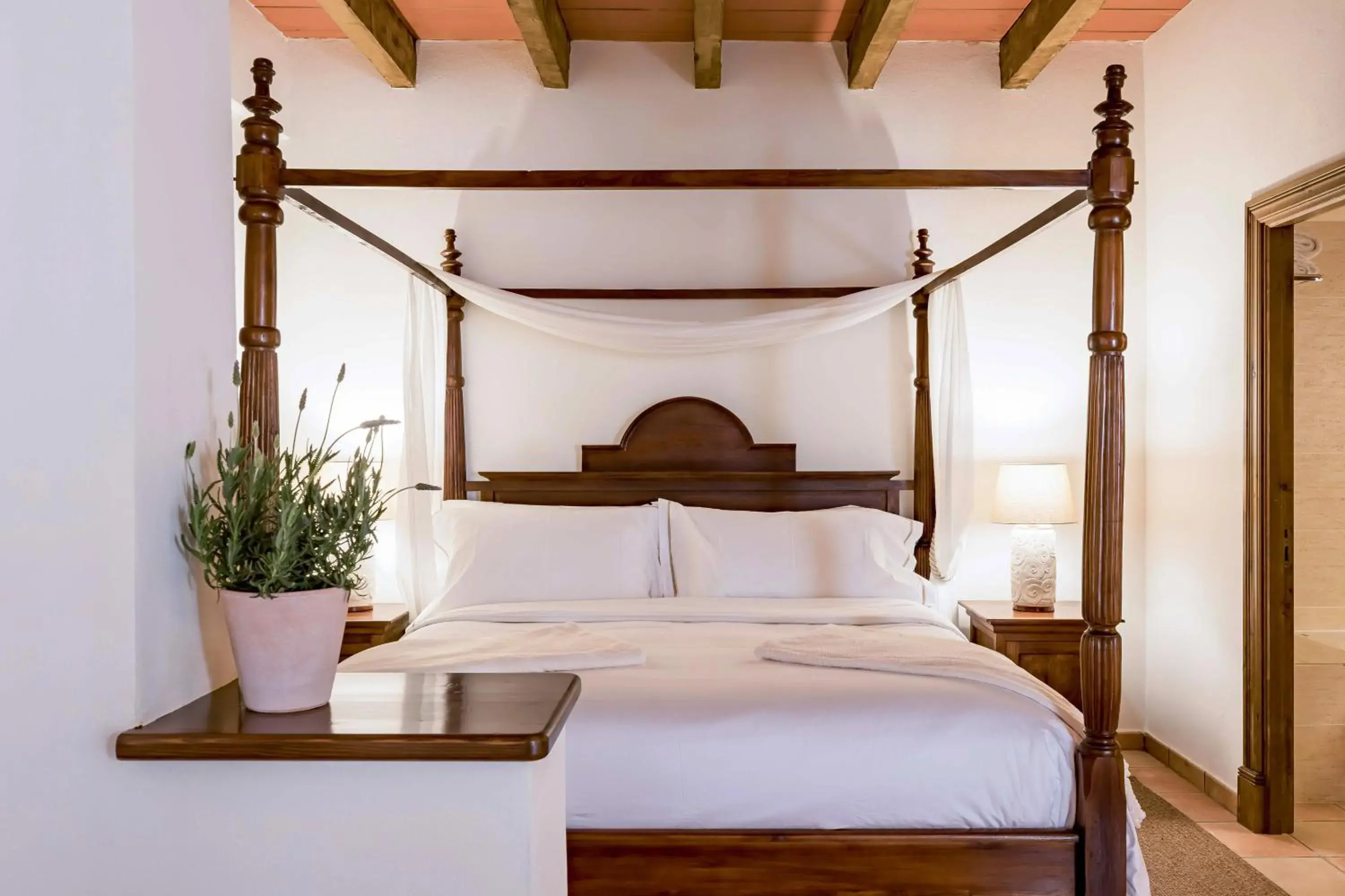 Bed in Finca Ratxo Hotel, member of Melia Collection Bed in Finca Ratxo Hotel, member of Melia Collection