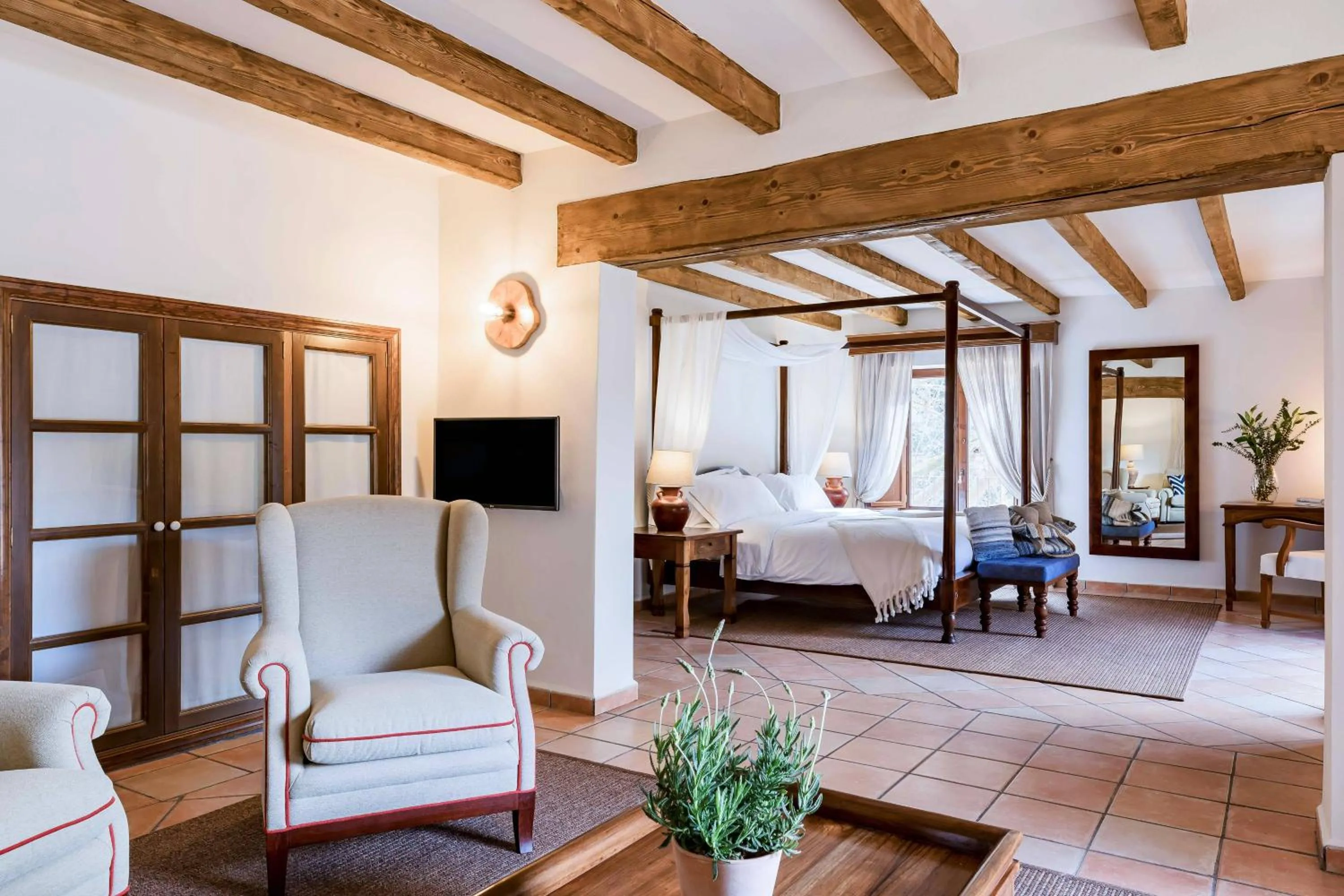 Bed in Finca Ratxó Meliá Collection