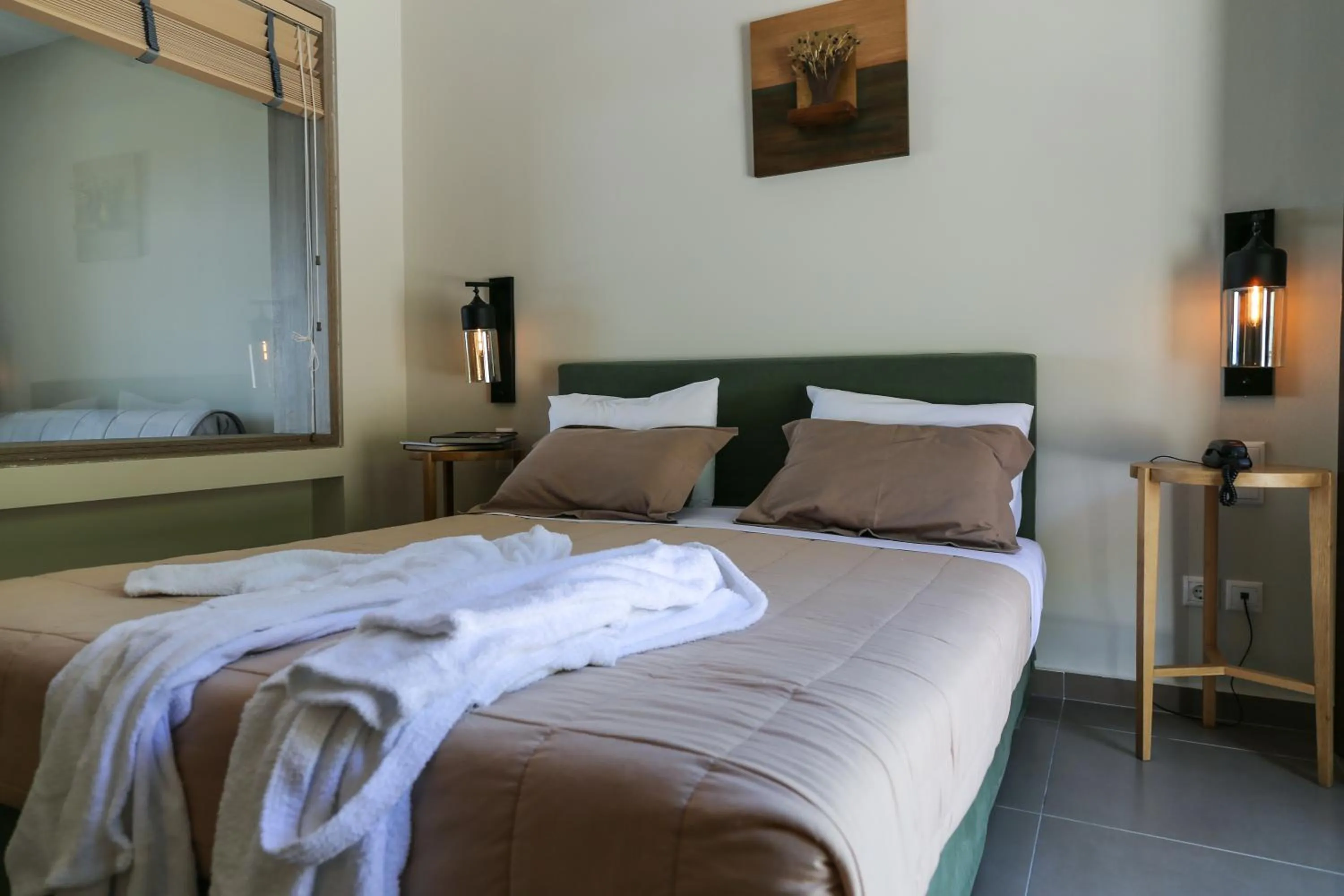 Bed in Elimnion Resort