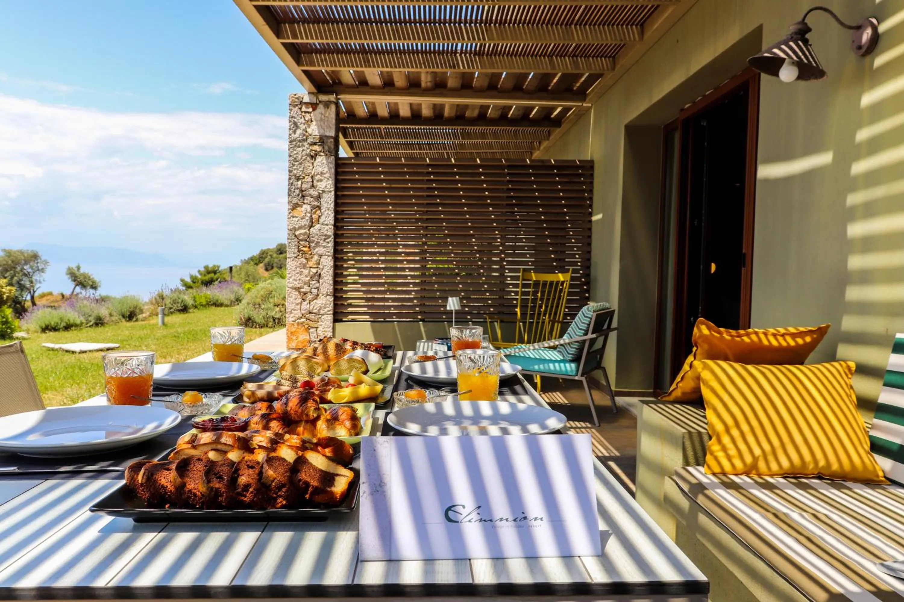 Breakfast in Elimnion Resort