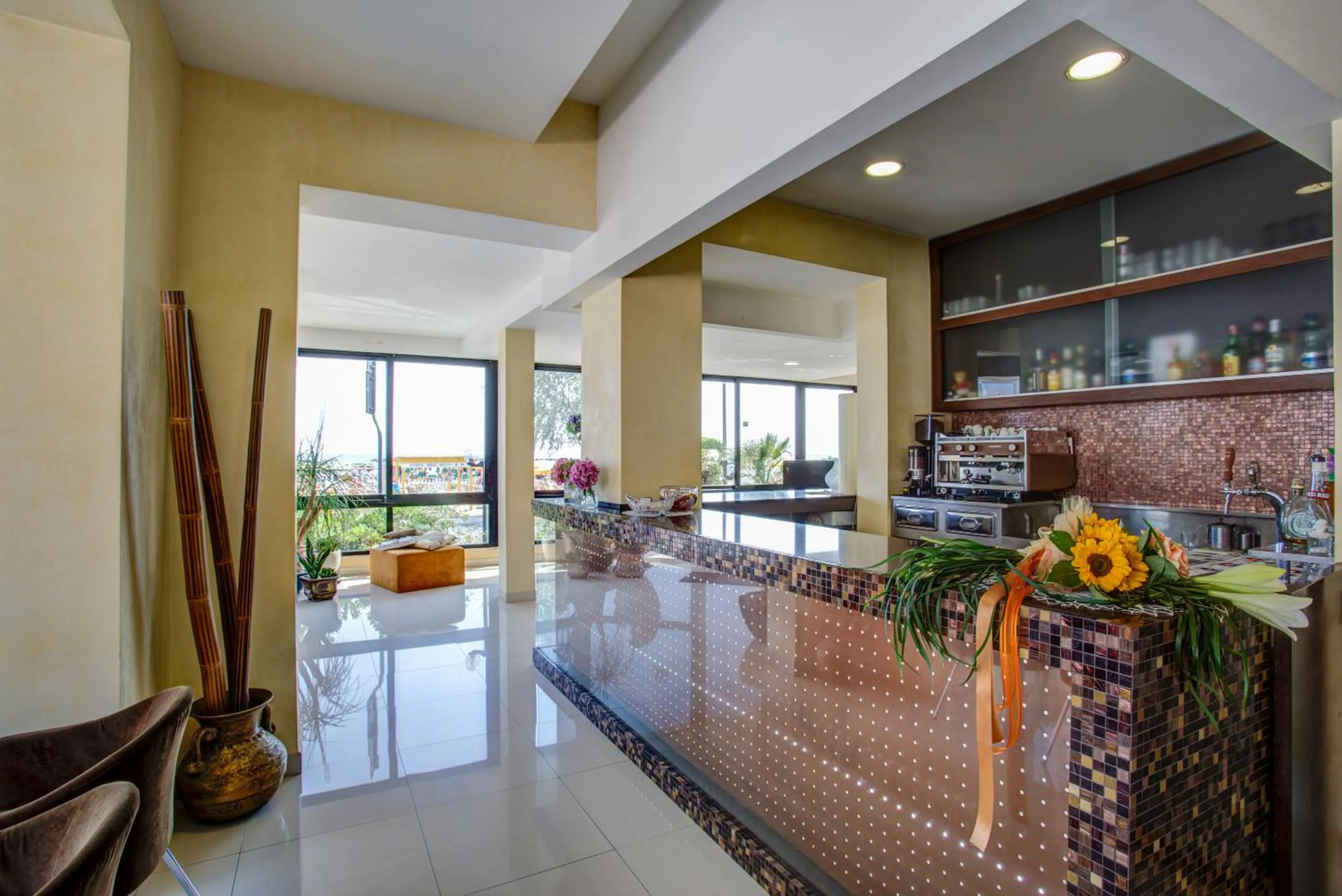 Lobby or reception in Hotel Deanna