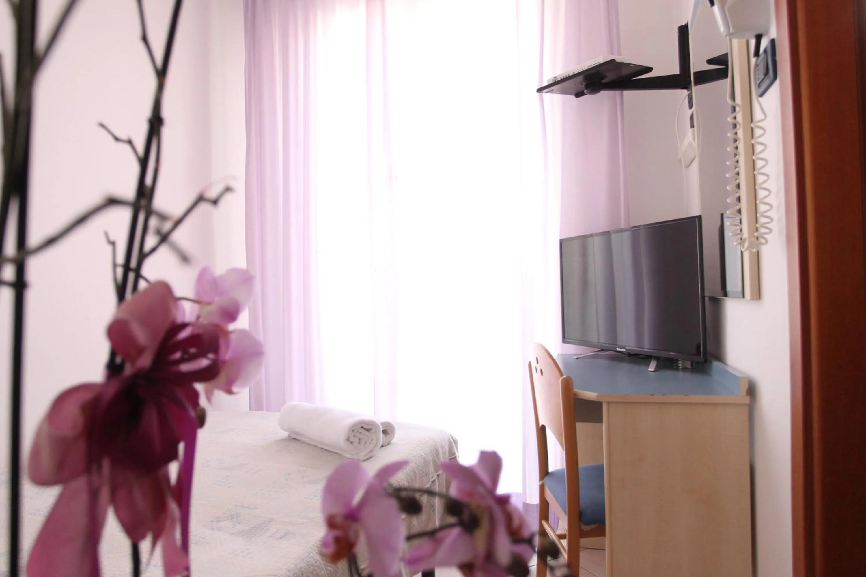 Bed in Hotel Giorg - WaterPark Free Entrance