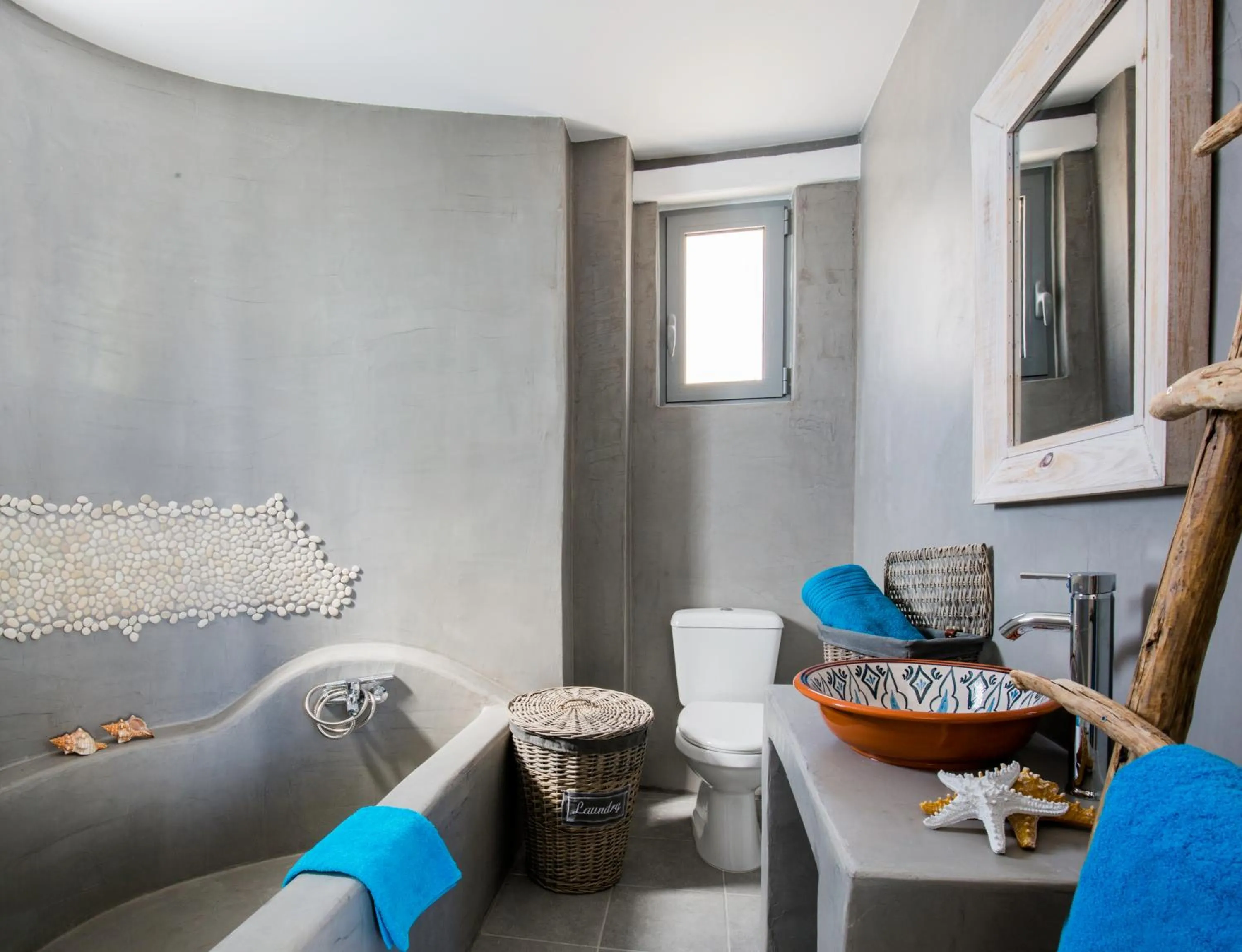 Bathroom in Axiotheaton Villas