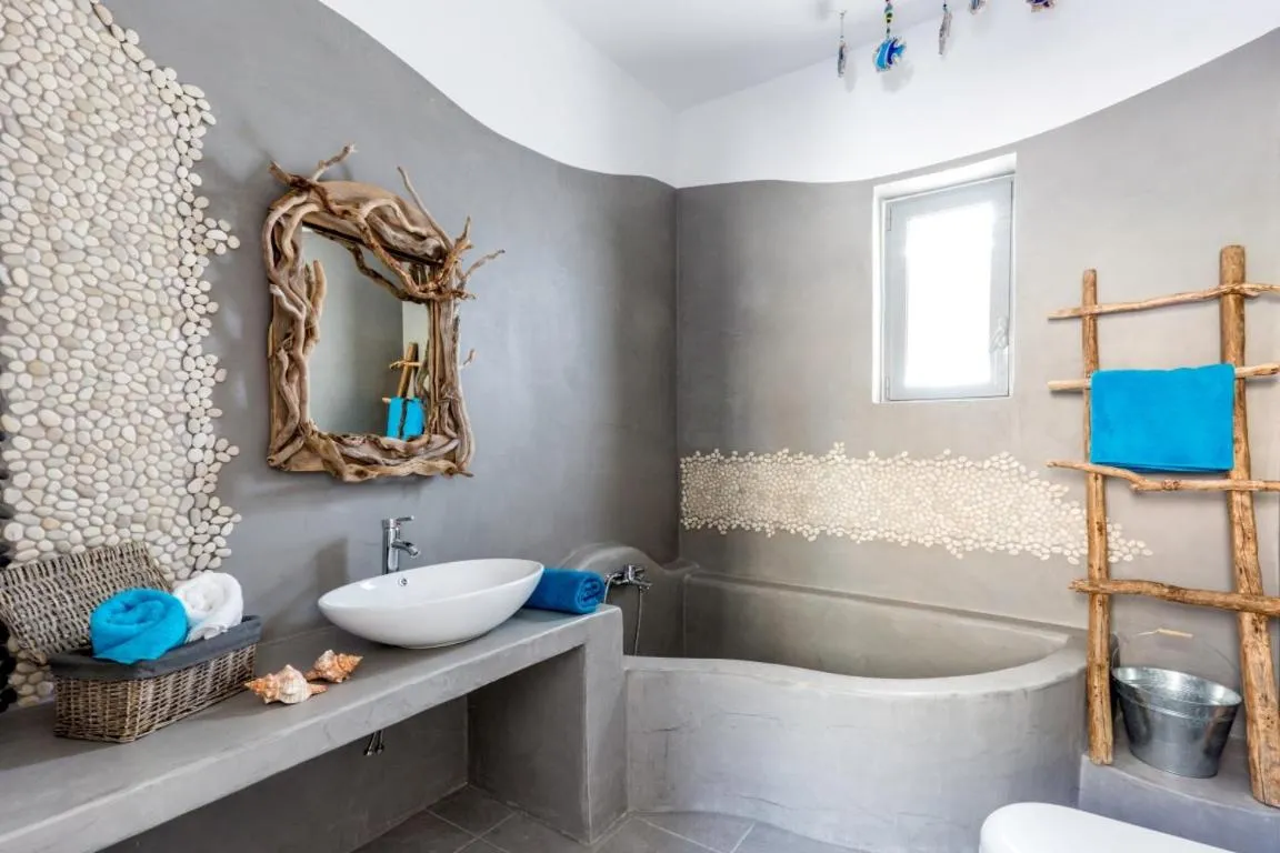 Bathroom in Axiotheaton Villas