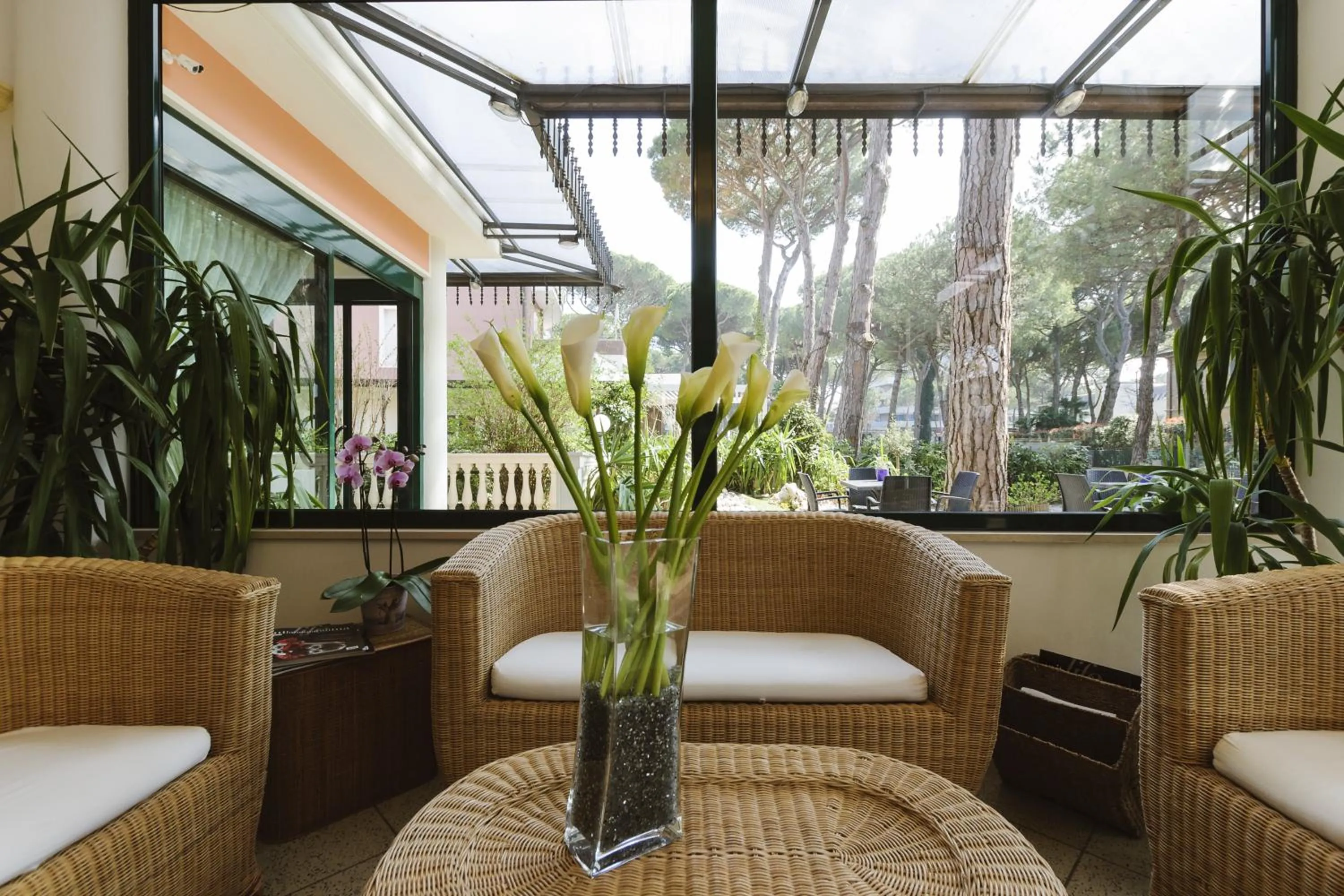 Lobby or reception in Hotel Boccaccio-free parking-