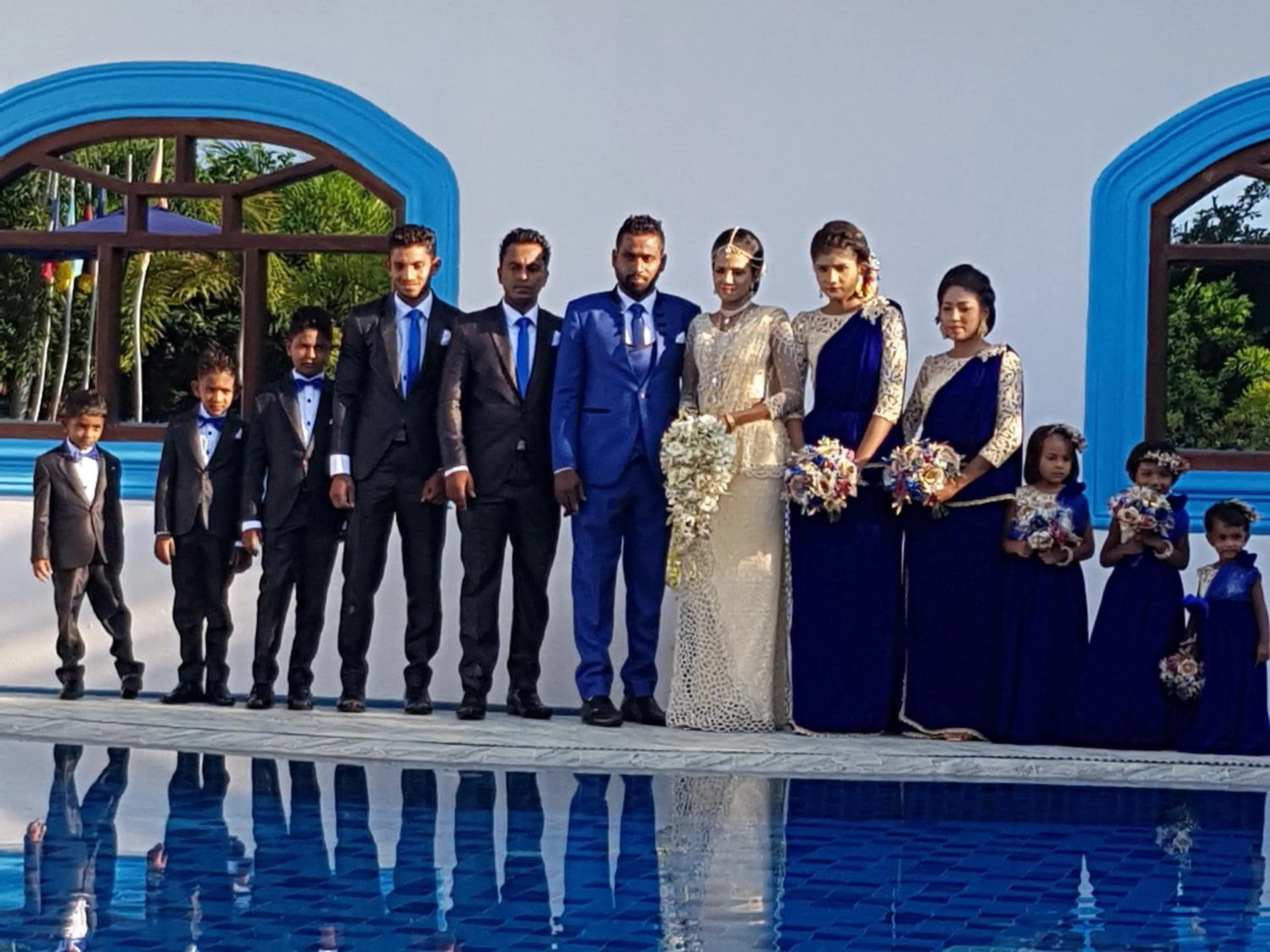 Swimming pool in Dhammika Magic Palace