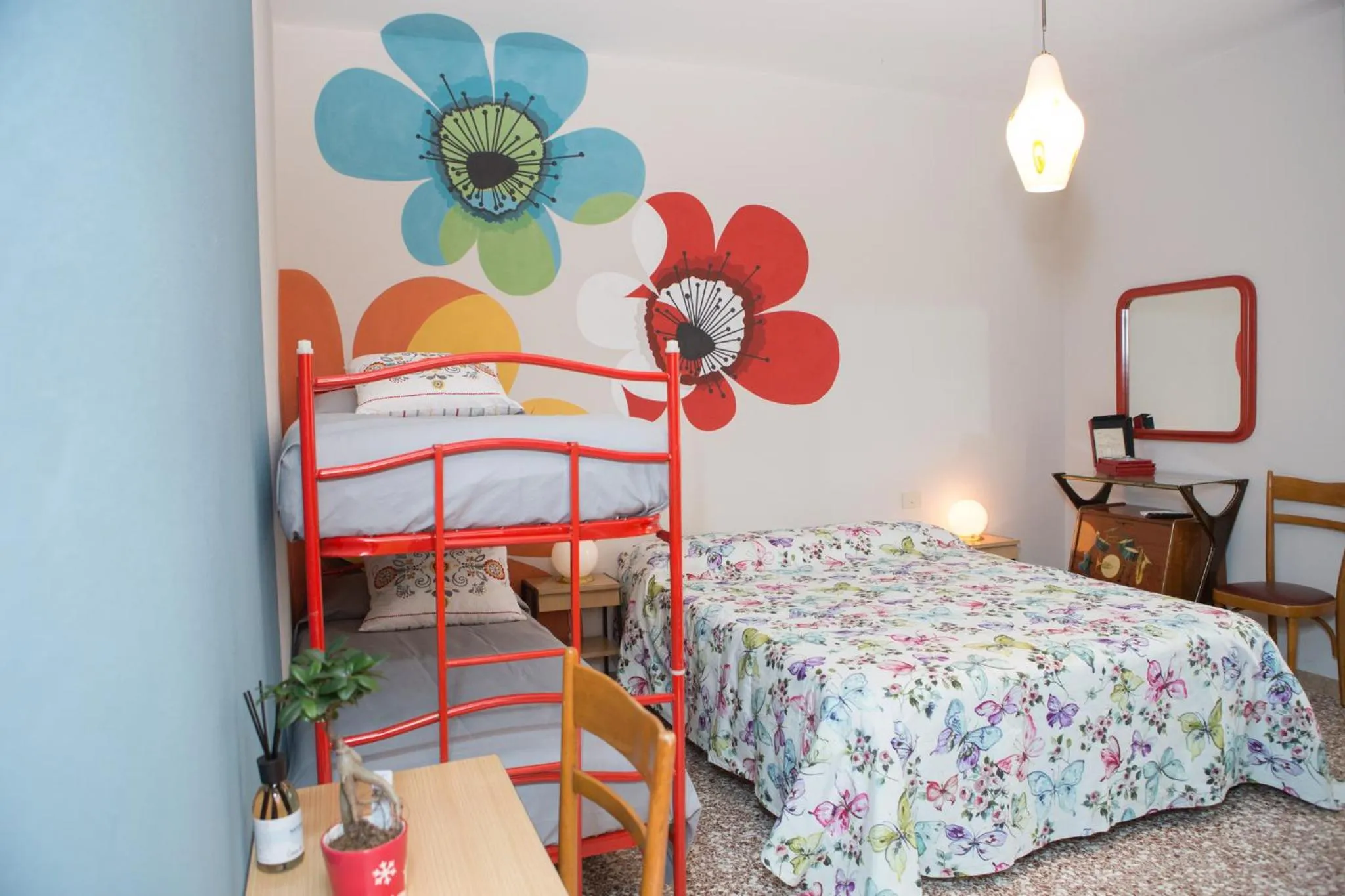 Bed in Locanda Antico Casale Cesenatico