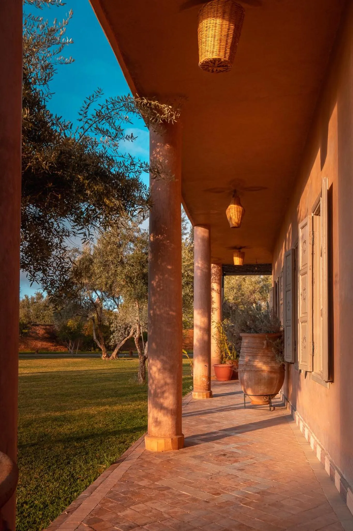 Patio in SOBOL Le Chant des Oliviers