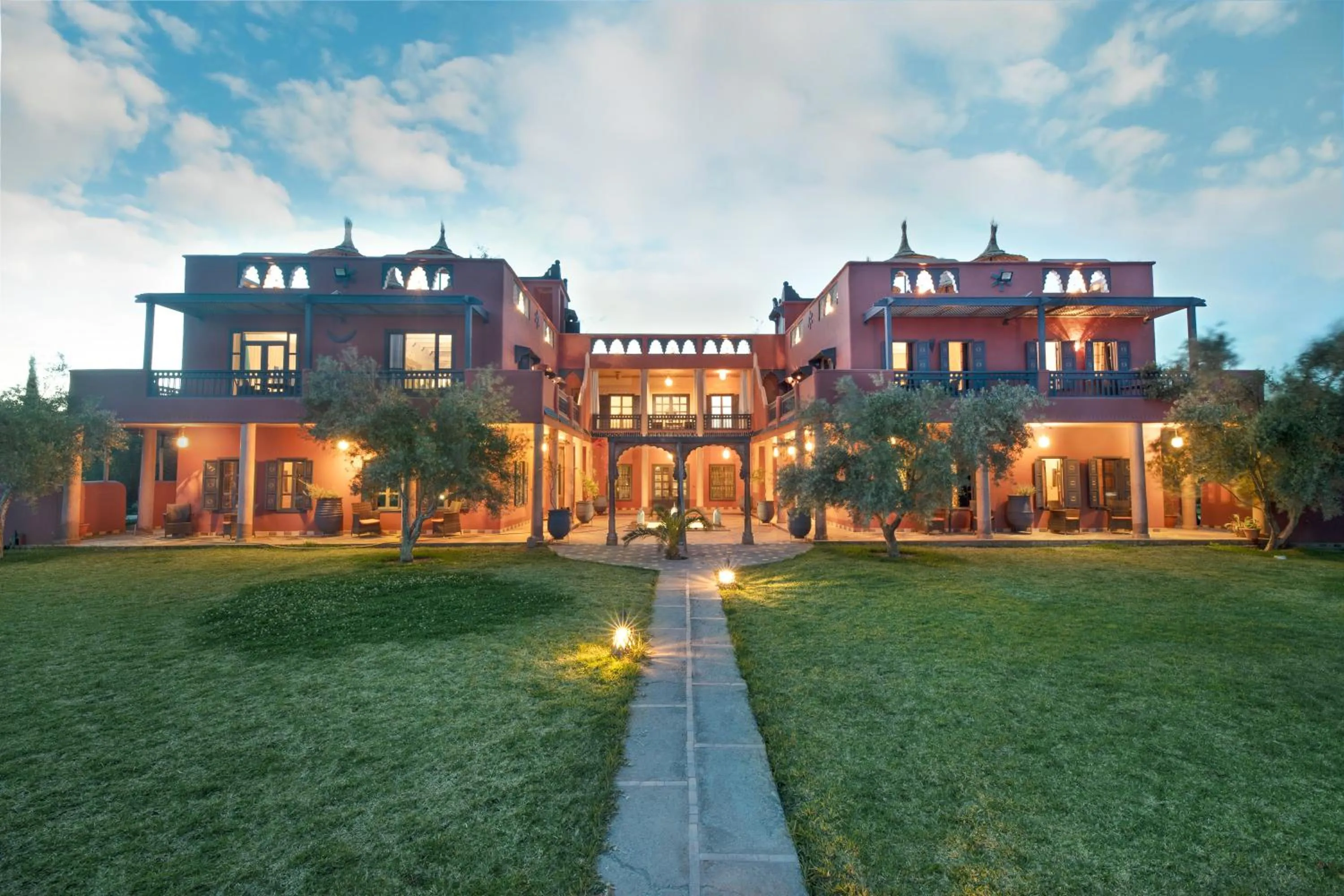 Facade/entrance in SOBOL Le Chant des Oliviers